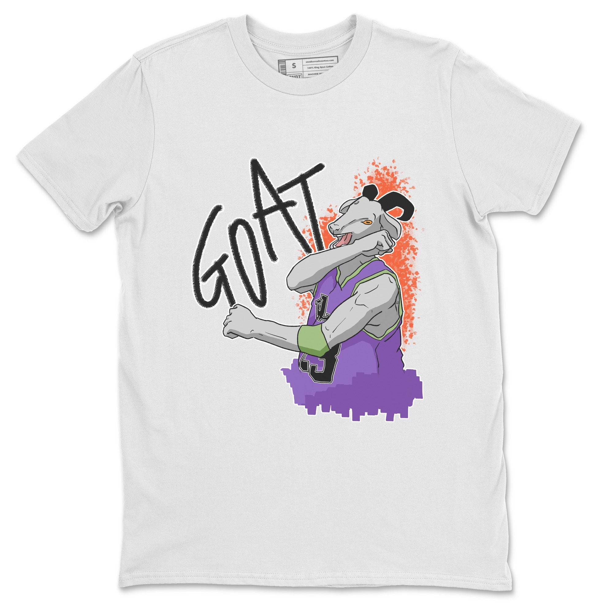 Screaming Goat Unisex Tops - Air Jordan 4 Canyon Purple