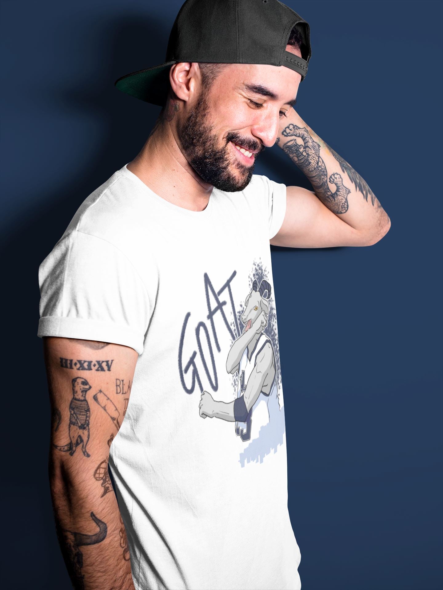 Screaming Goat Unisex Tops - Air Jordan 6 Midnight Navy