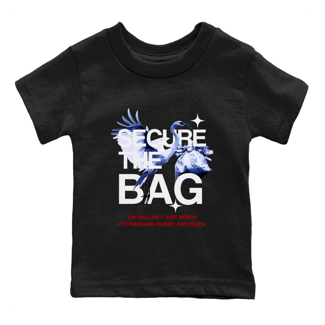 Secure The Bag snkmatch Tees Kids - Air Jordan 1 Rare Air