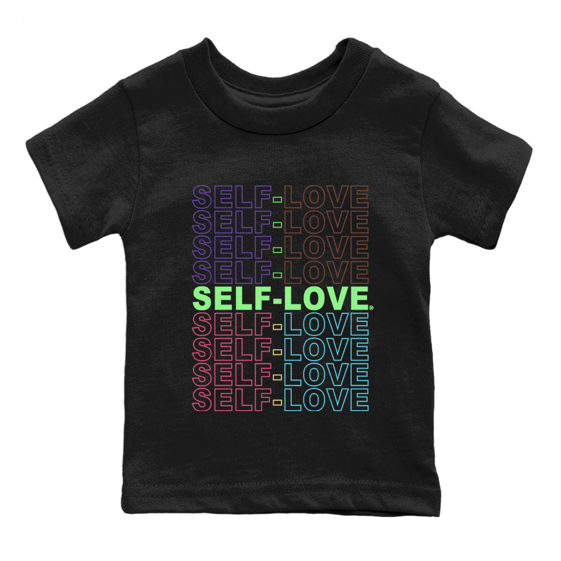 Self Love Kids Tops - Air Force 1 Undefeated Fauna Brown
