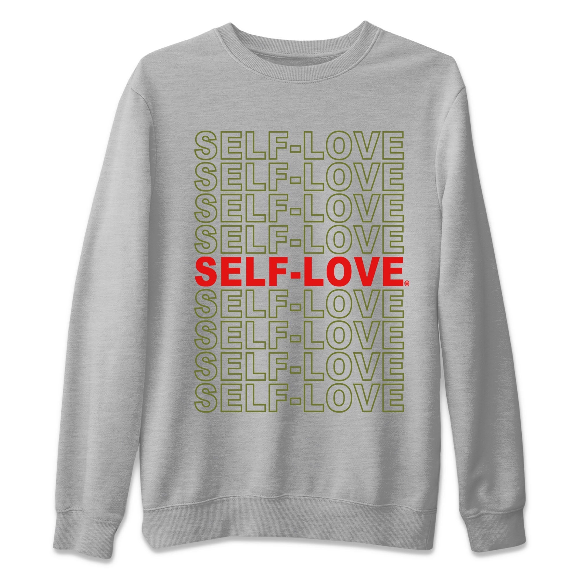 Self Love Unisex Tops - Air Jordan 1 Travis Scott Olive