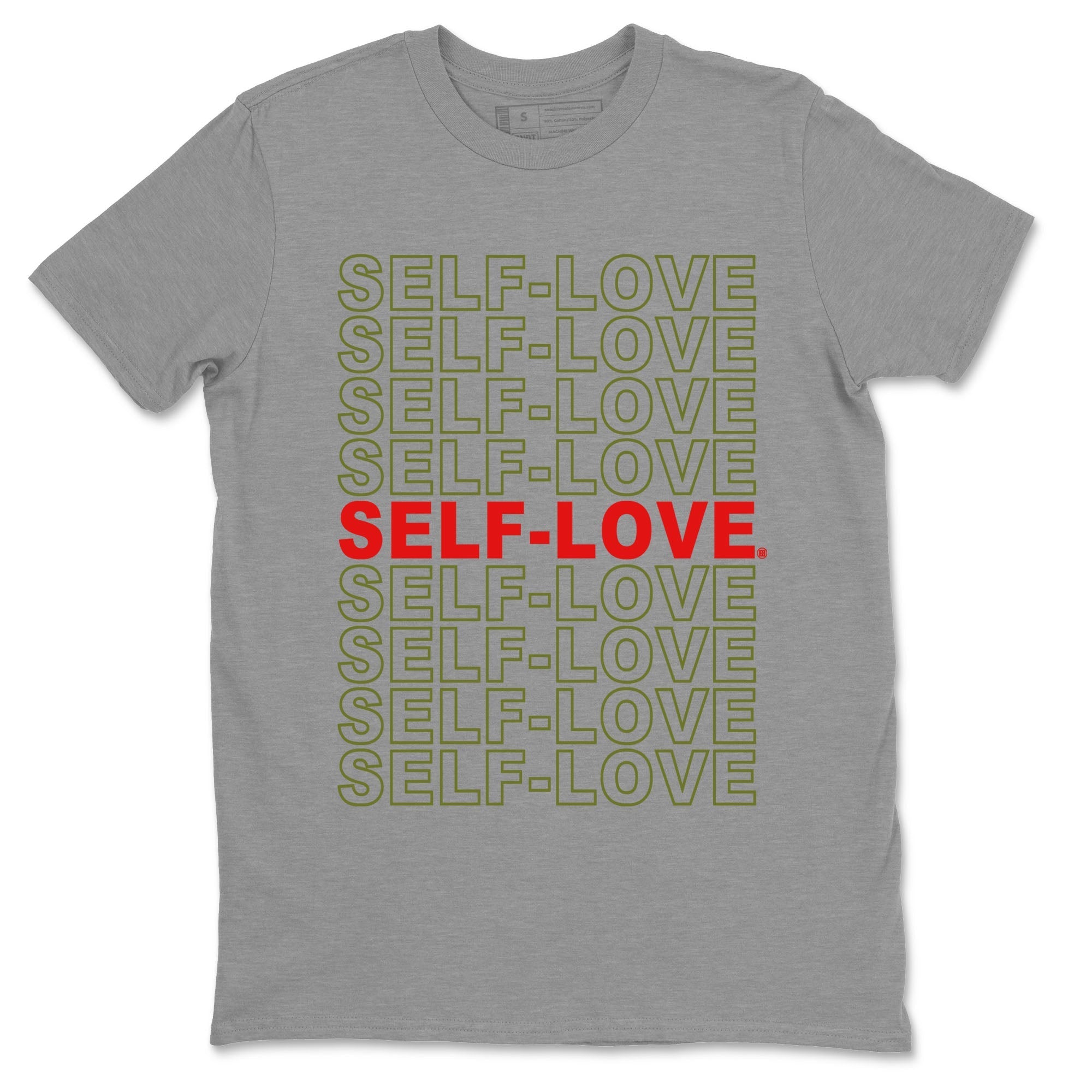 Self Love Unisex Tops - Air Jordan 1 Travis Scott Olive