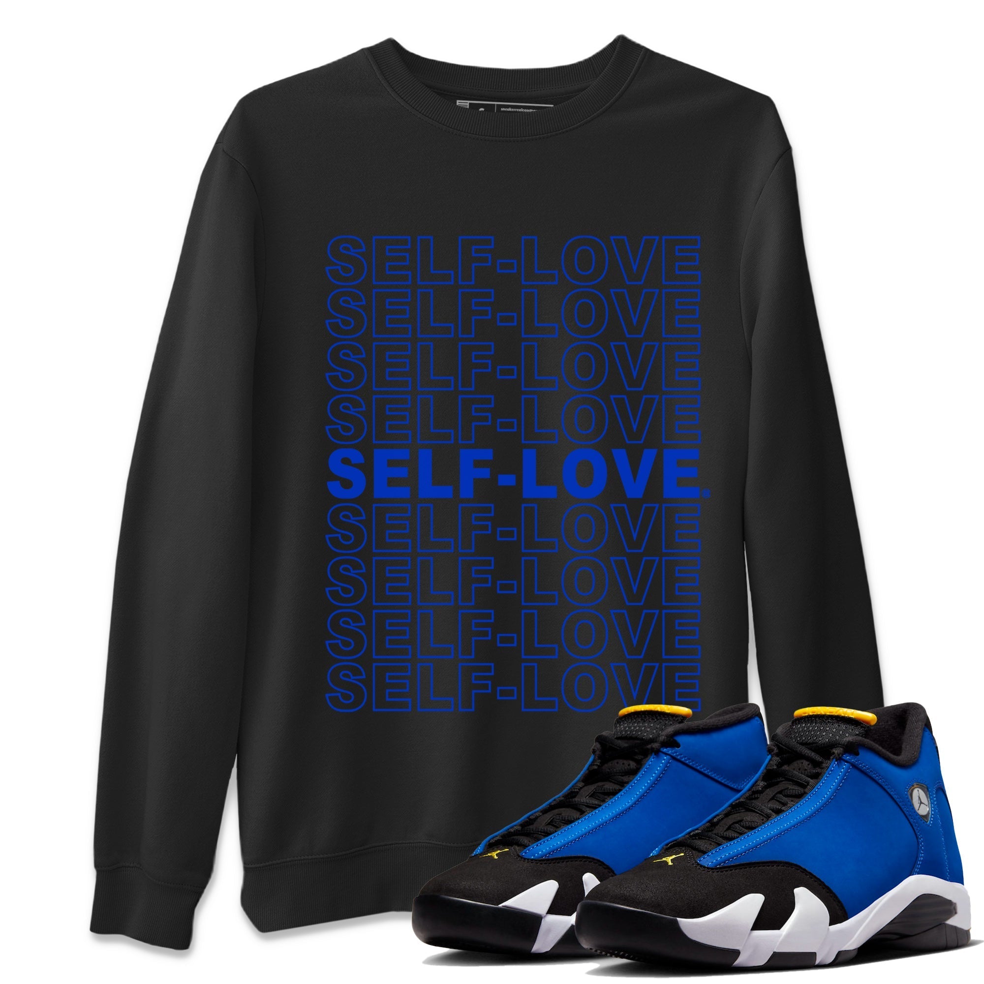 Self Love Unisex Tops - Air Jordan 14 Laney