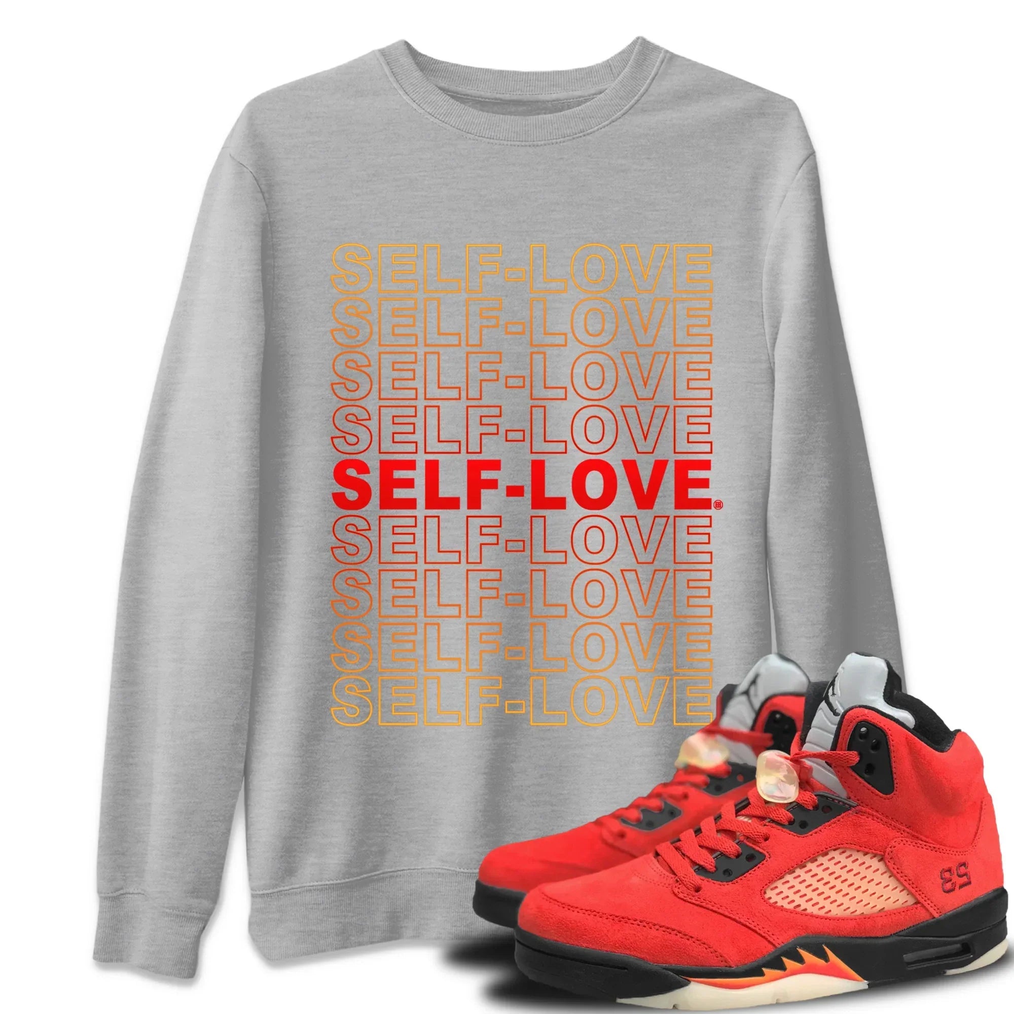 Self Love Unisex Tops - Air Jordan 5 Mars For Her