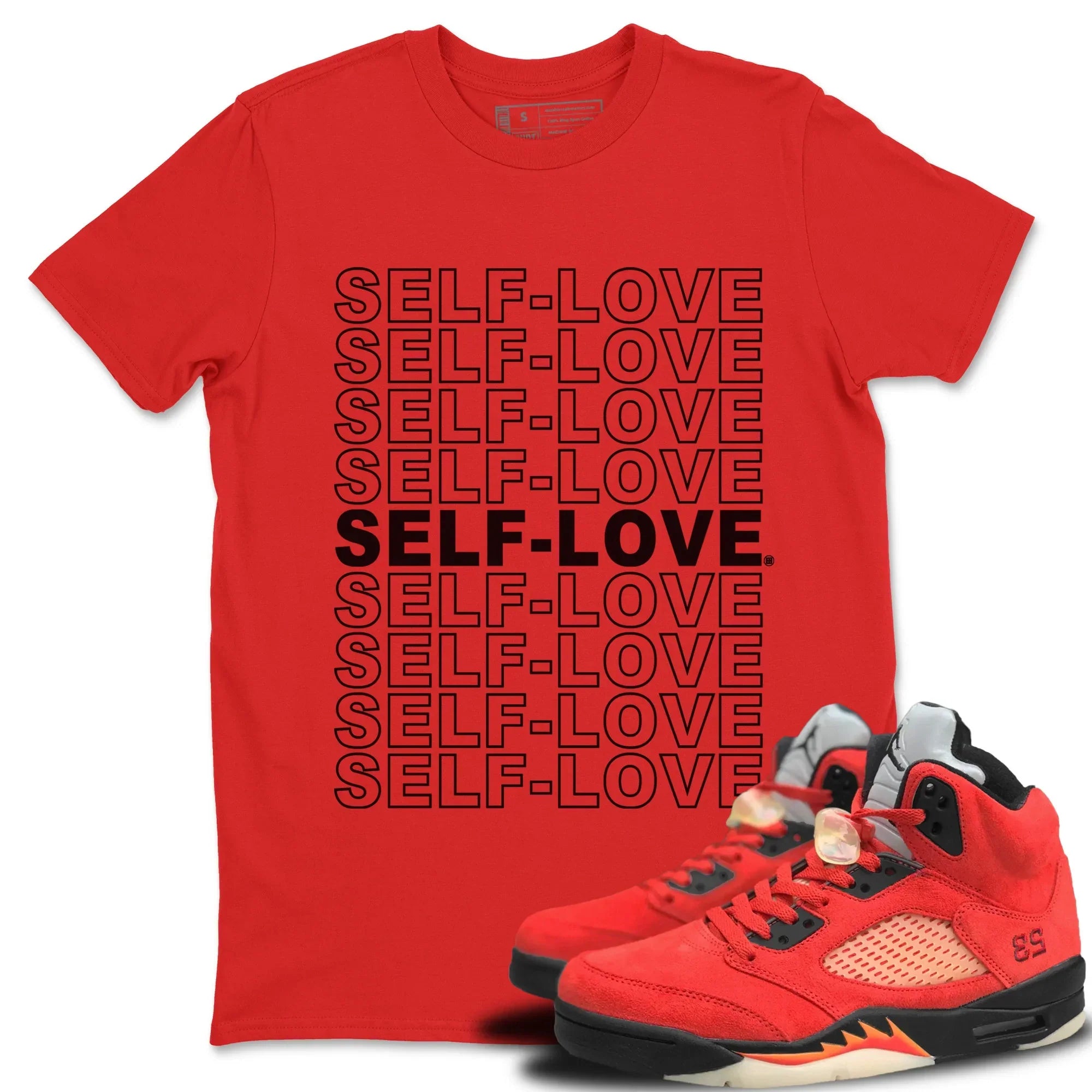 Self Love Unisex Tops - Air Jordan 5 Mars For Her