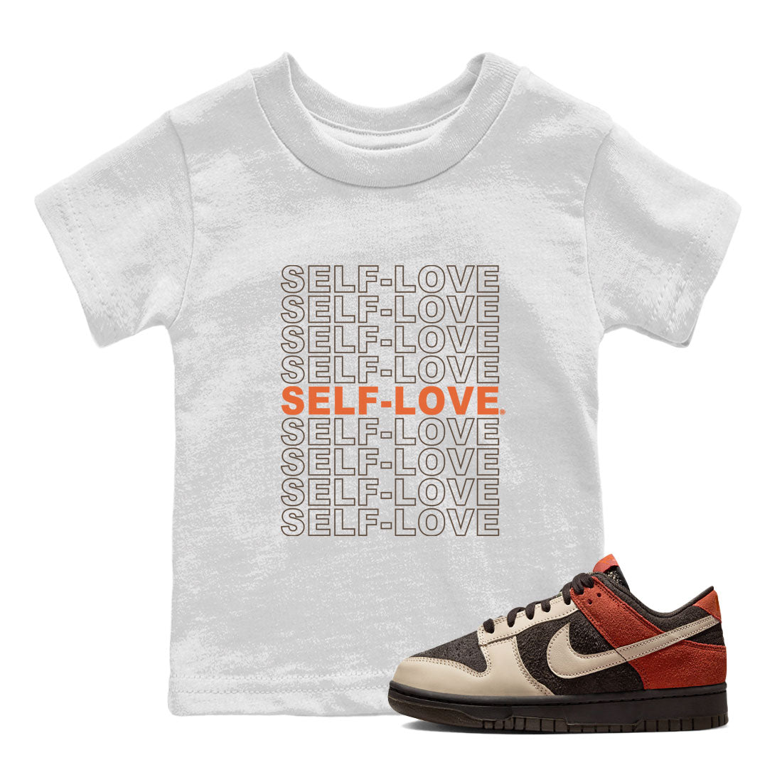 Self Love snkmatch Tee Kids - Dunk Red Panda
