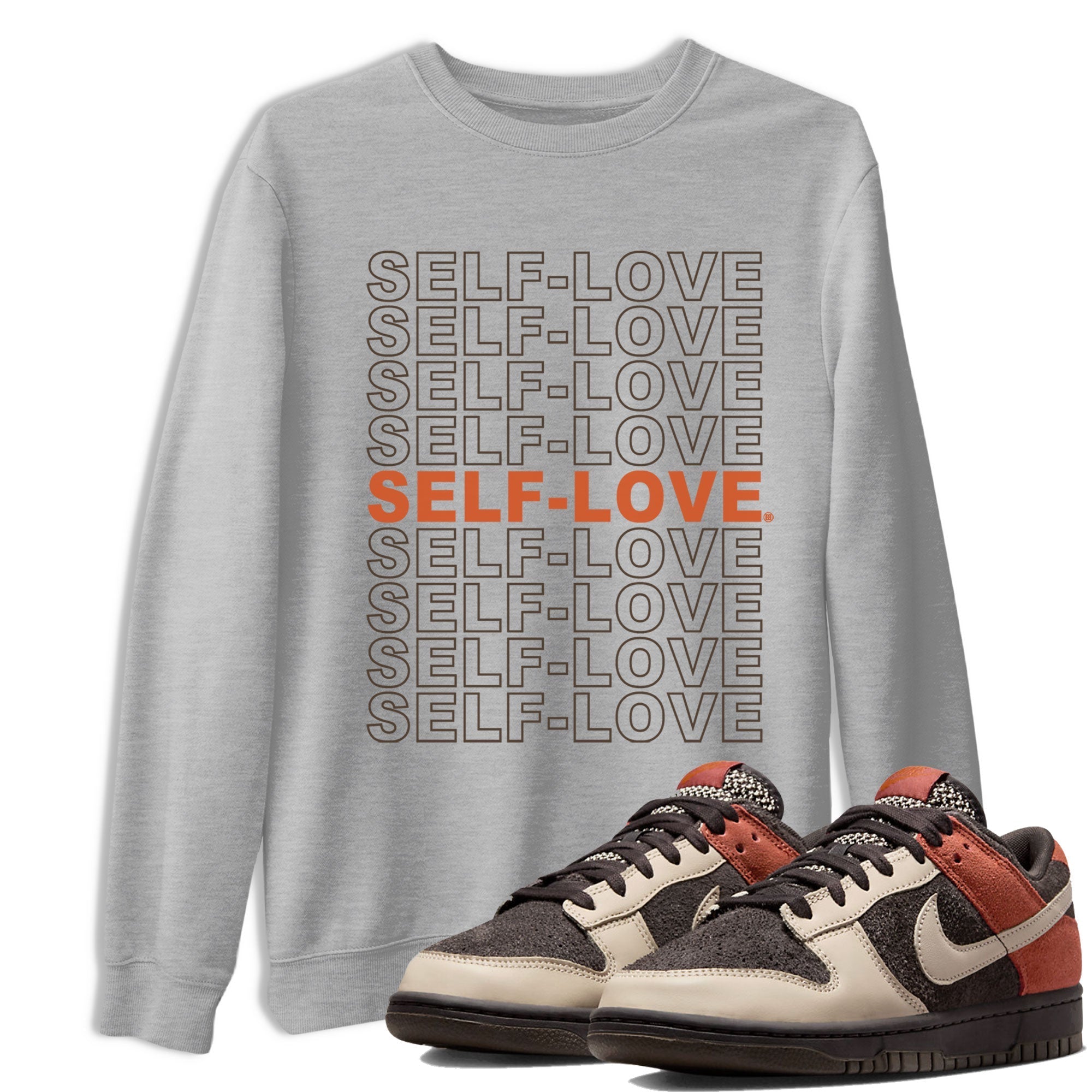 Self Love snkmatch Tee - Dunk Red Panda