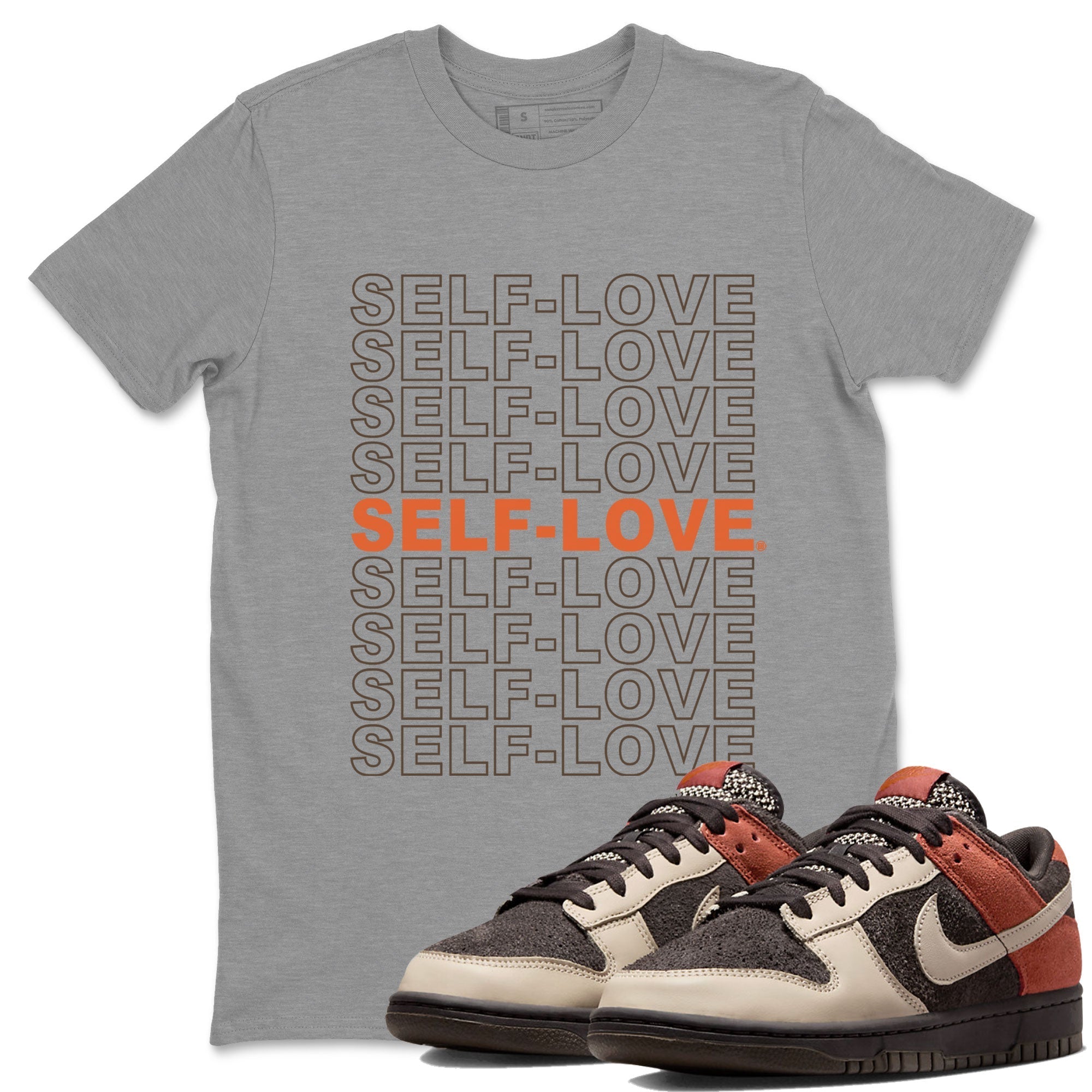 Self Love snkmatch Tee - Dunk Red Panda