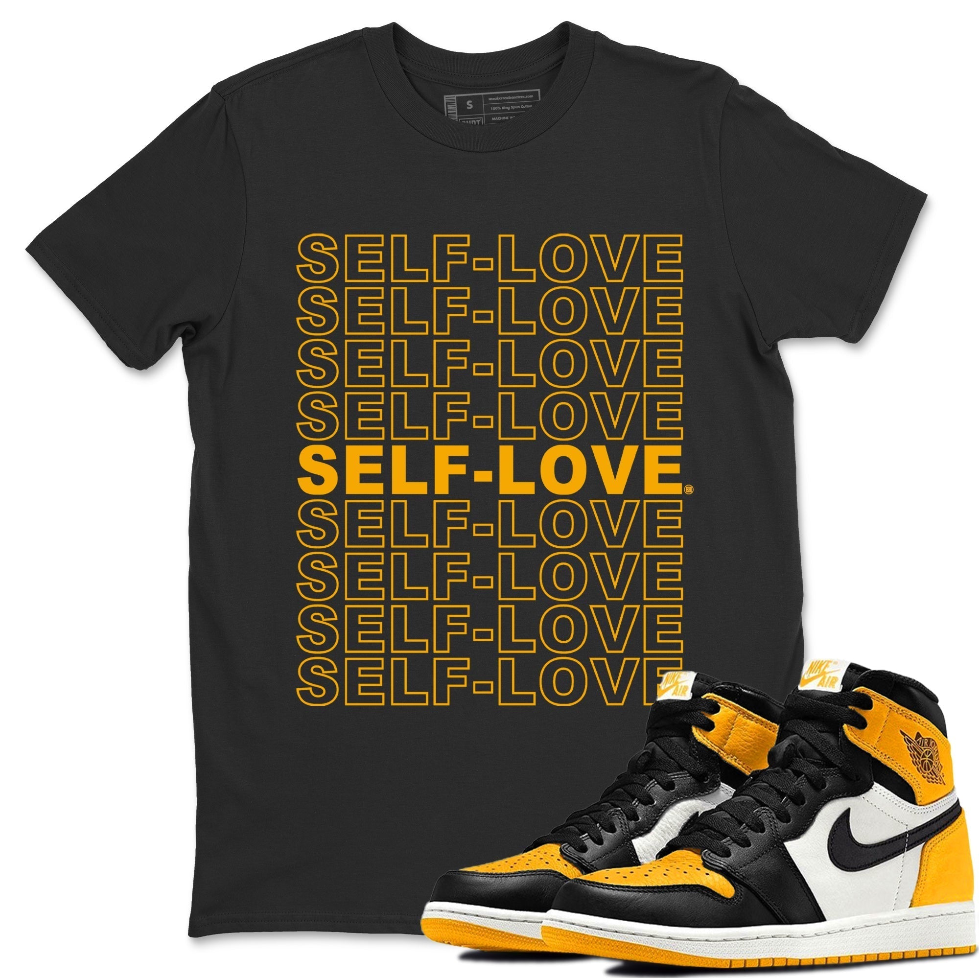 Self Love Unisex Tops - Air Jordan 1 Taxi