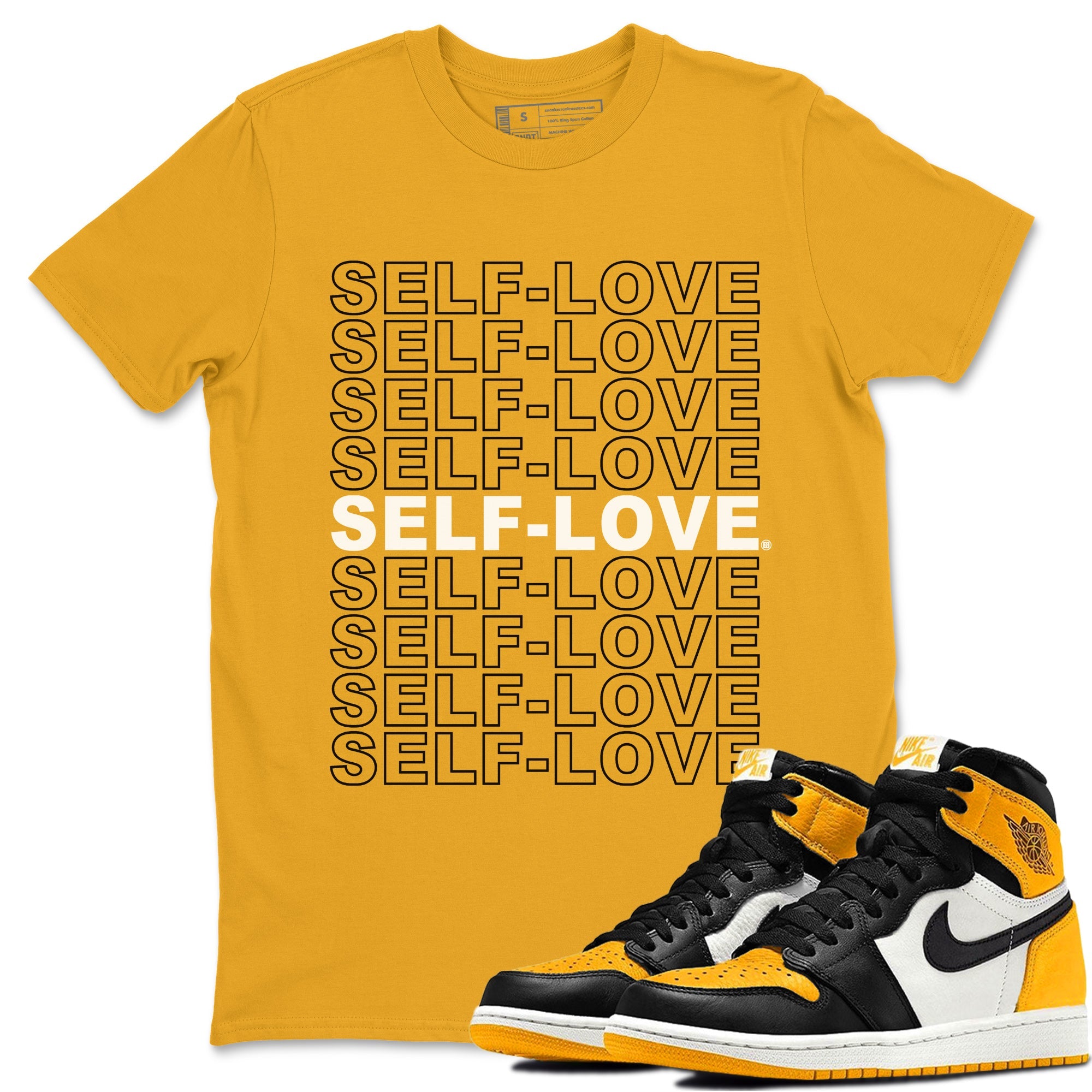 Self Love Unisex Tops - Air Jordan 1 Taxi
