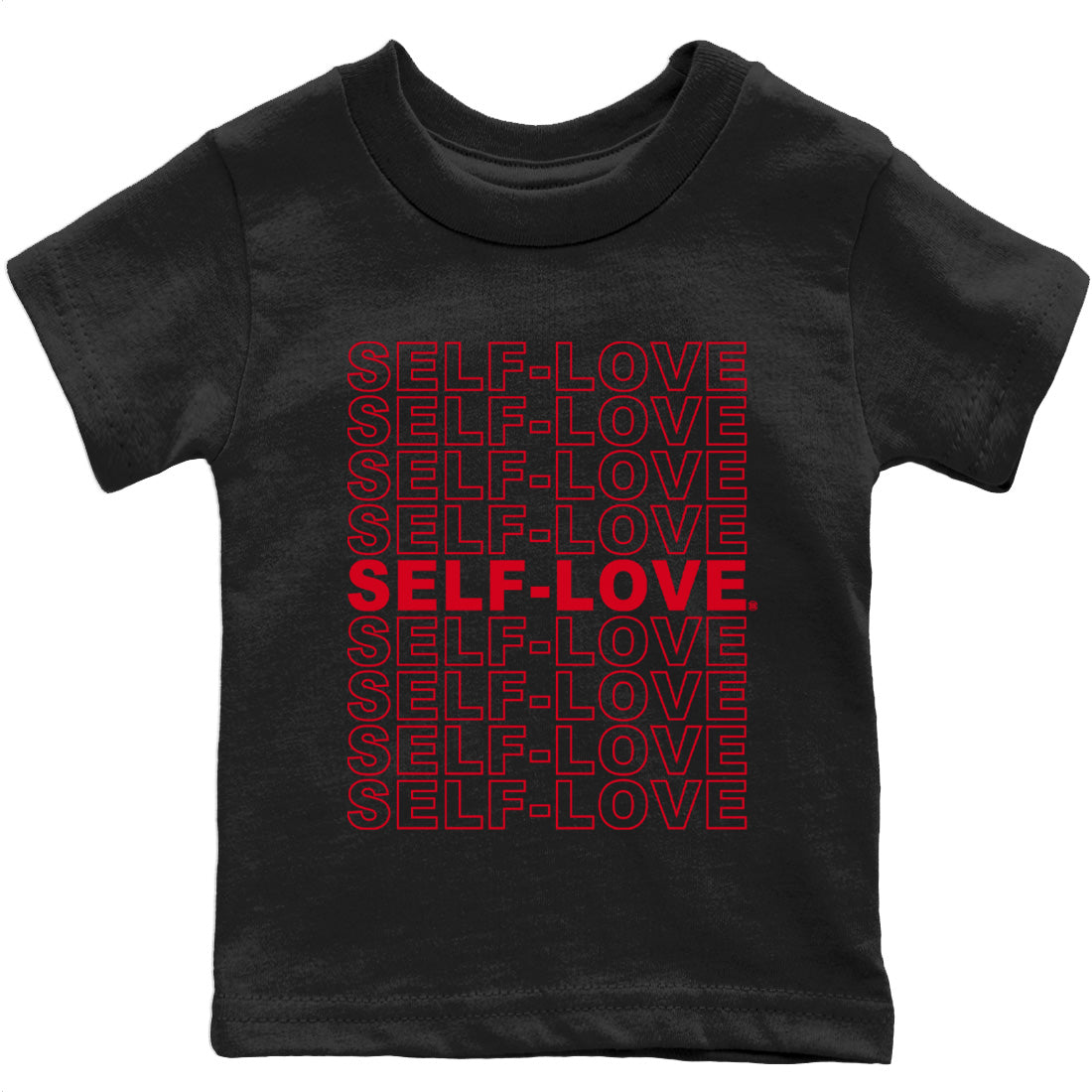 Self Love Kids Tops - Air Jordan 11 Cherry