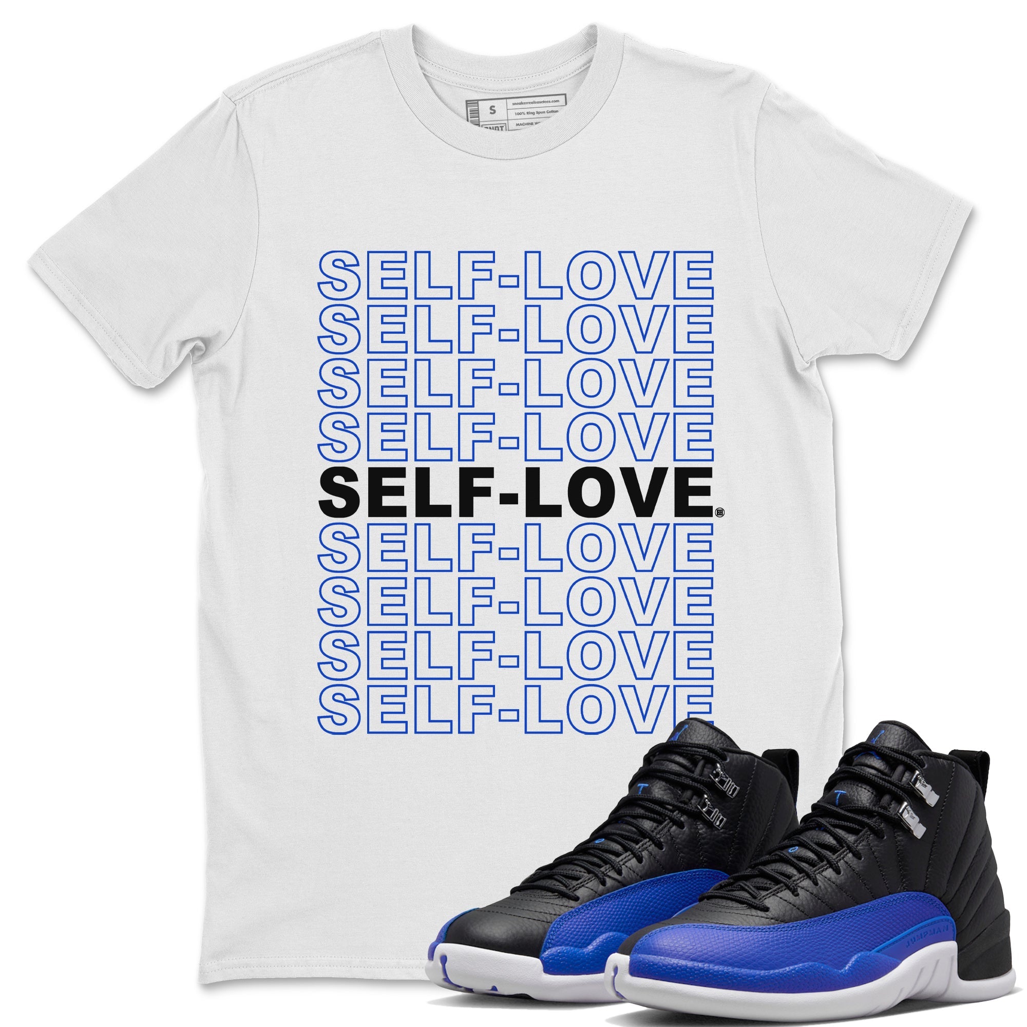 Self Love Unisex Tops - Air Jordan 12 Hyper Royal