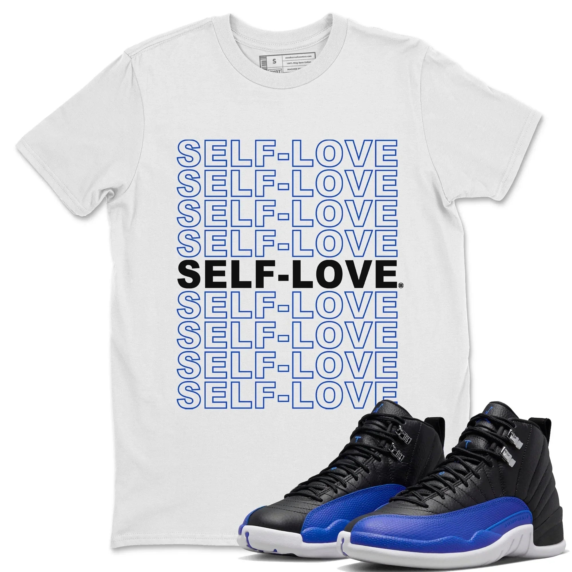 Self Love Unisex Tops - Air Jordan 12 Hyper Royal
