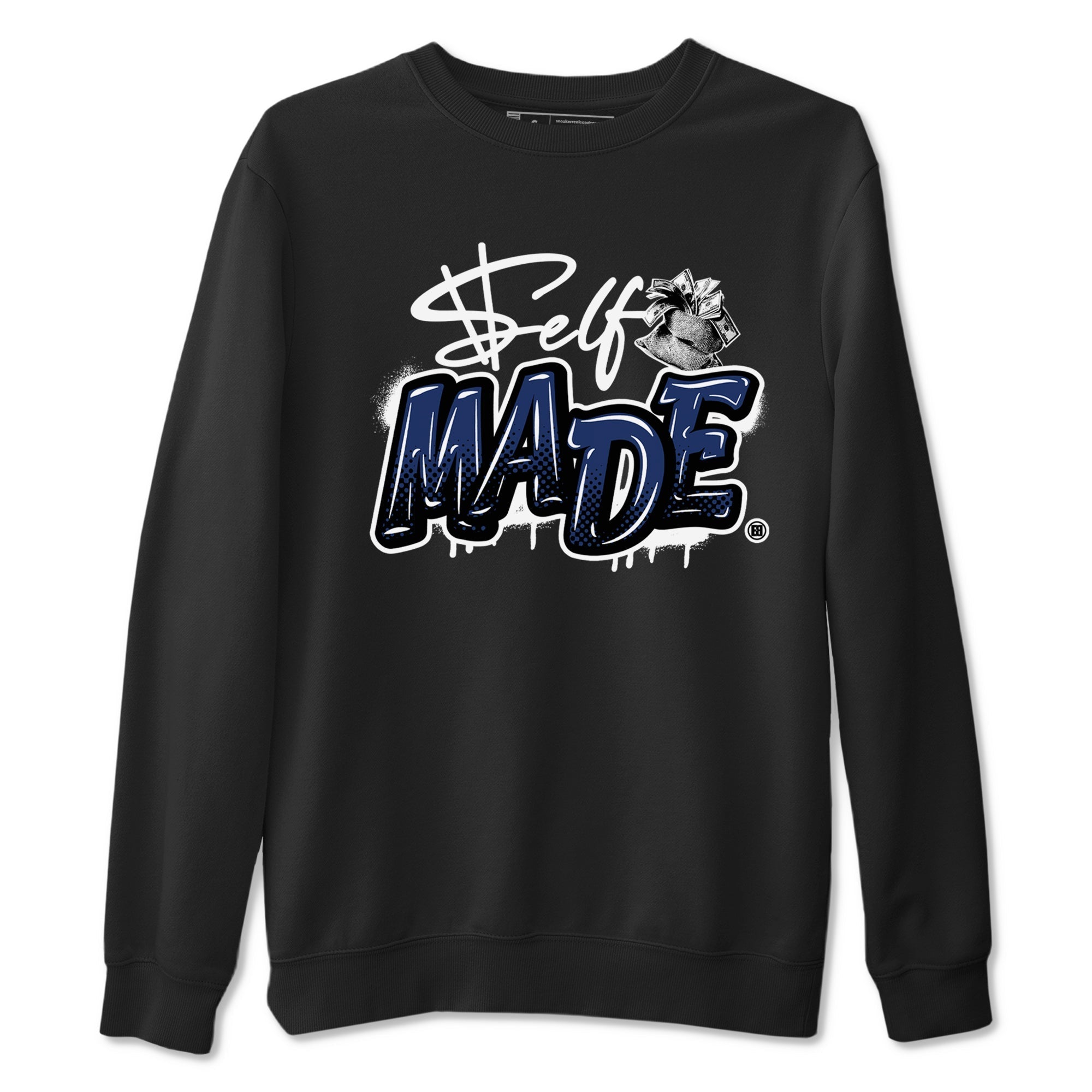 Self Made snkmatch Tees - Air Jordan 1 Midnight Navy