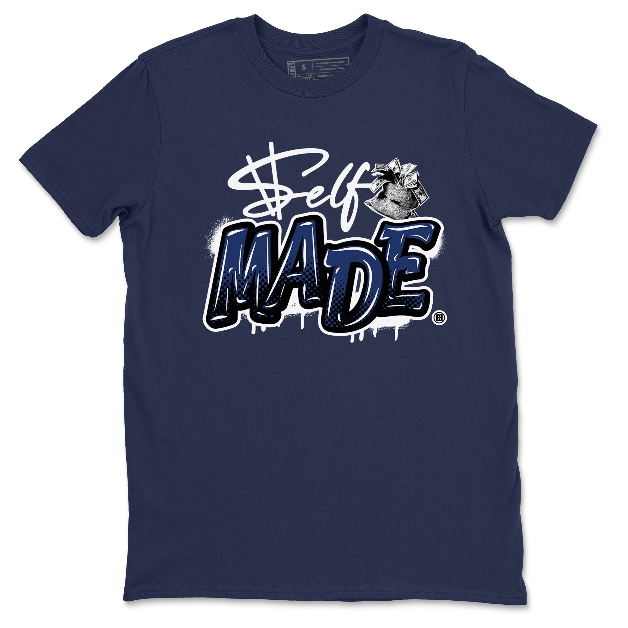 Self Made snkmatch Tees - Air Jordan 1 Midnight Navy