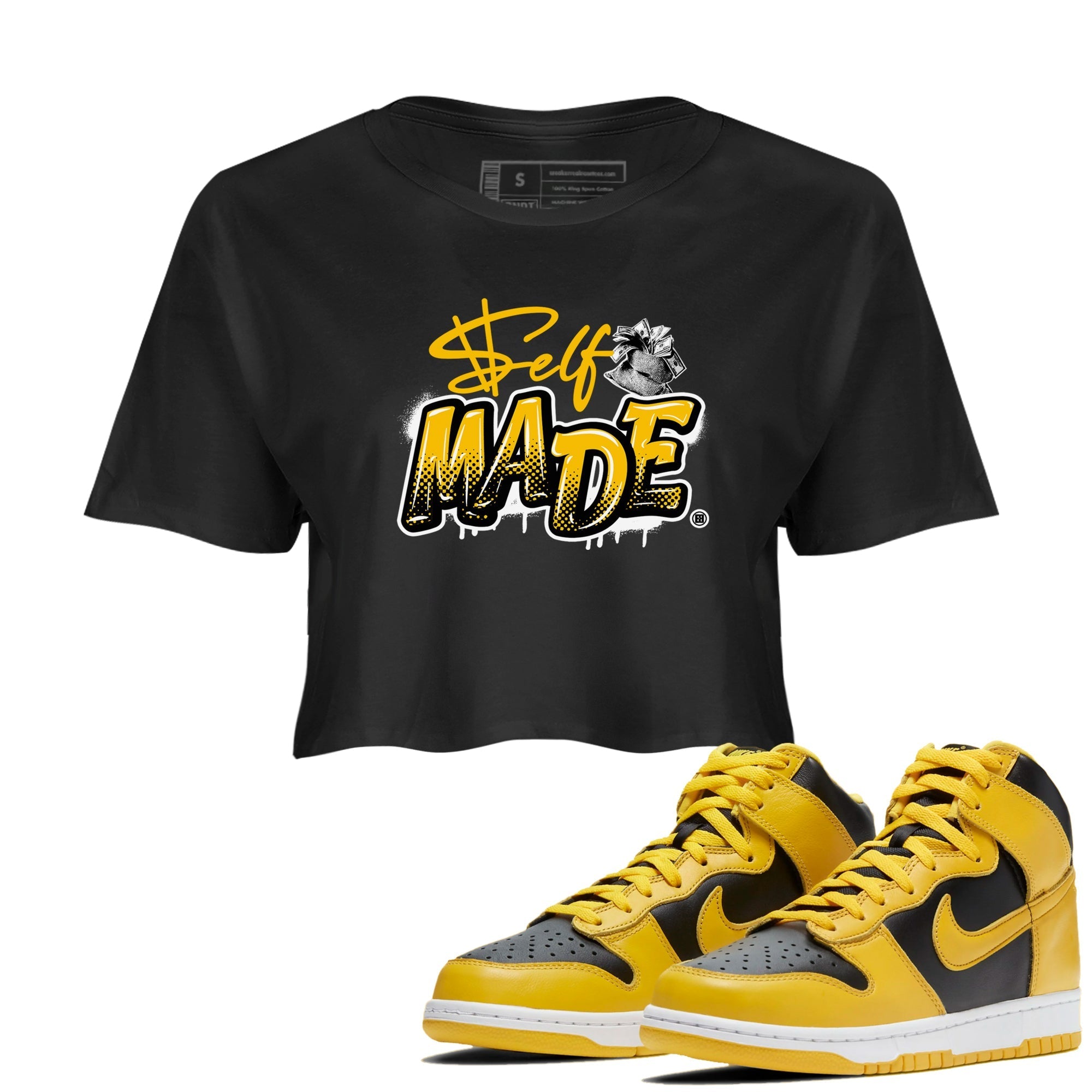 Self Made snkmatch Women's Top - Dunk High Pollen