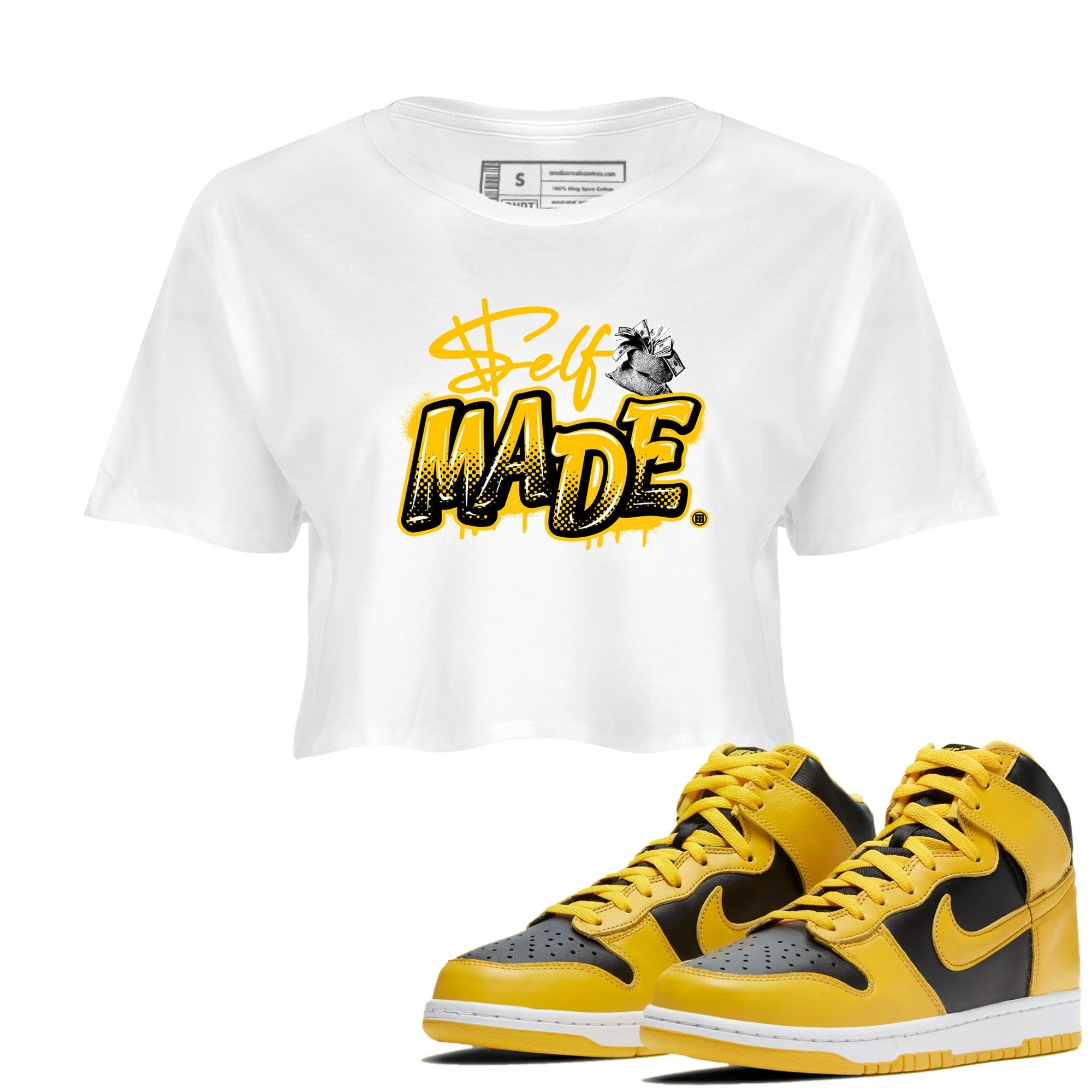 Self Made snkmatch Women's Top - Dunk High Pollen
