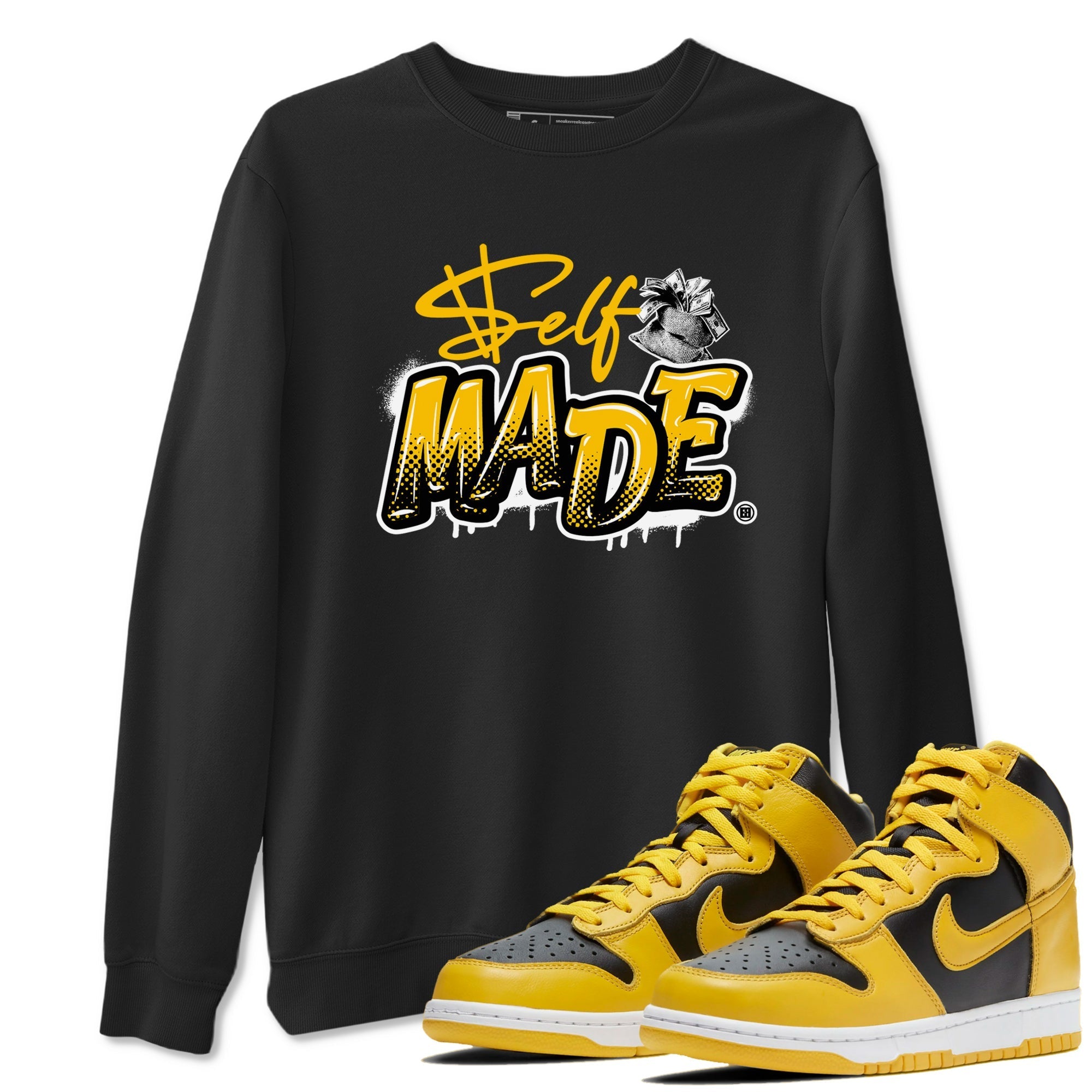 Self Made snkmatch Tees - Dunk High Pollen