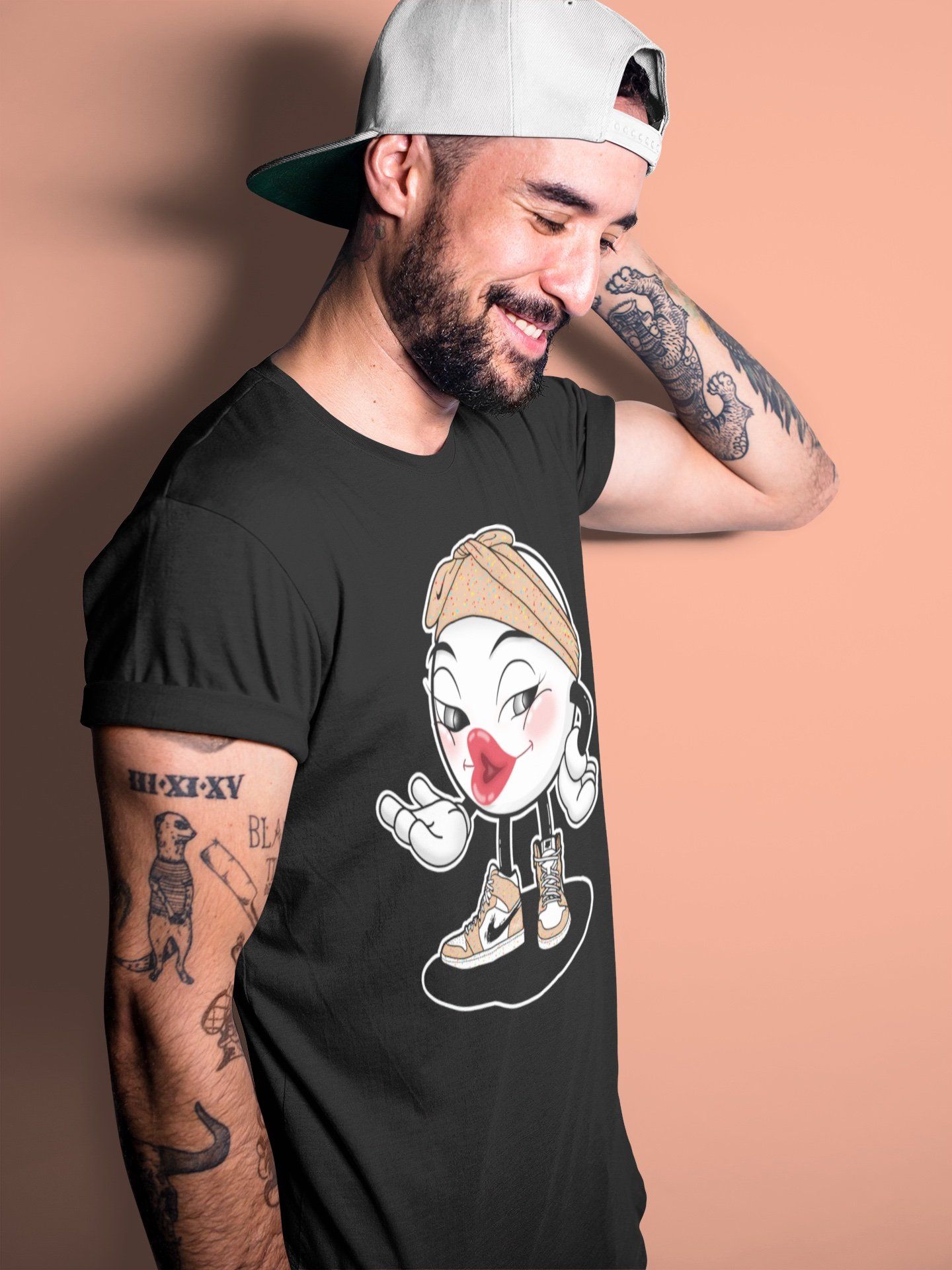Sexy Chu Unisex Tops - Air Jordan 1 Brushstroke