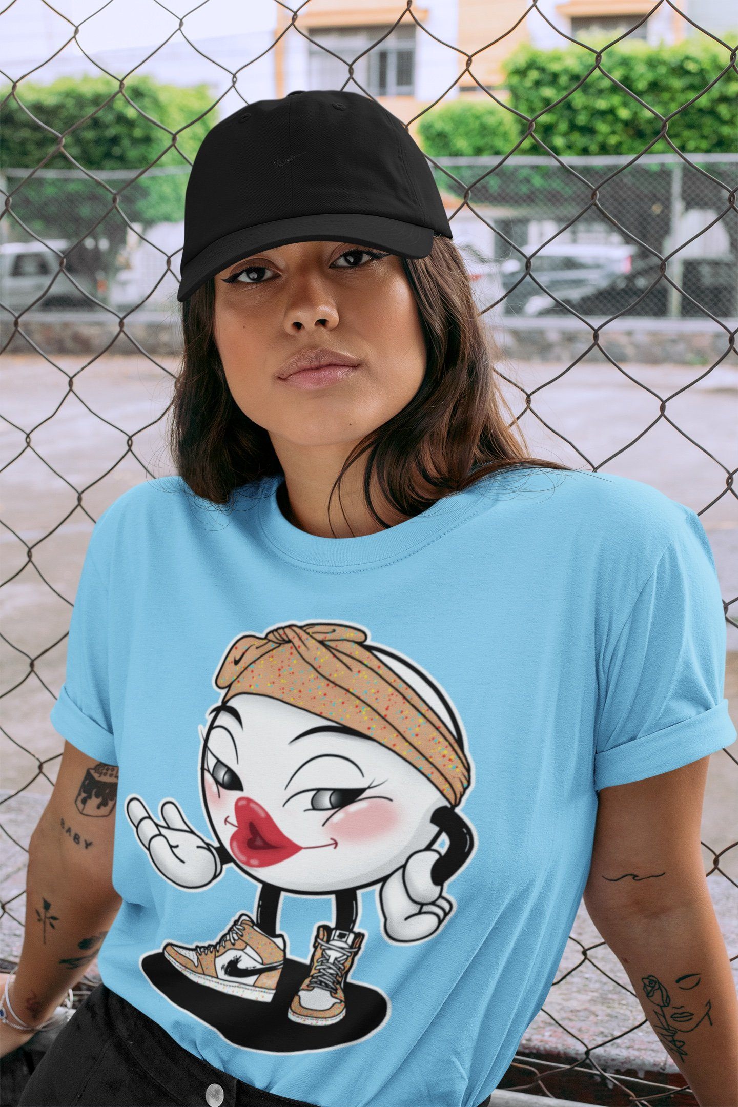 Sexy Chu Unisex Tops - Air Jordan 1 Brushstroke