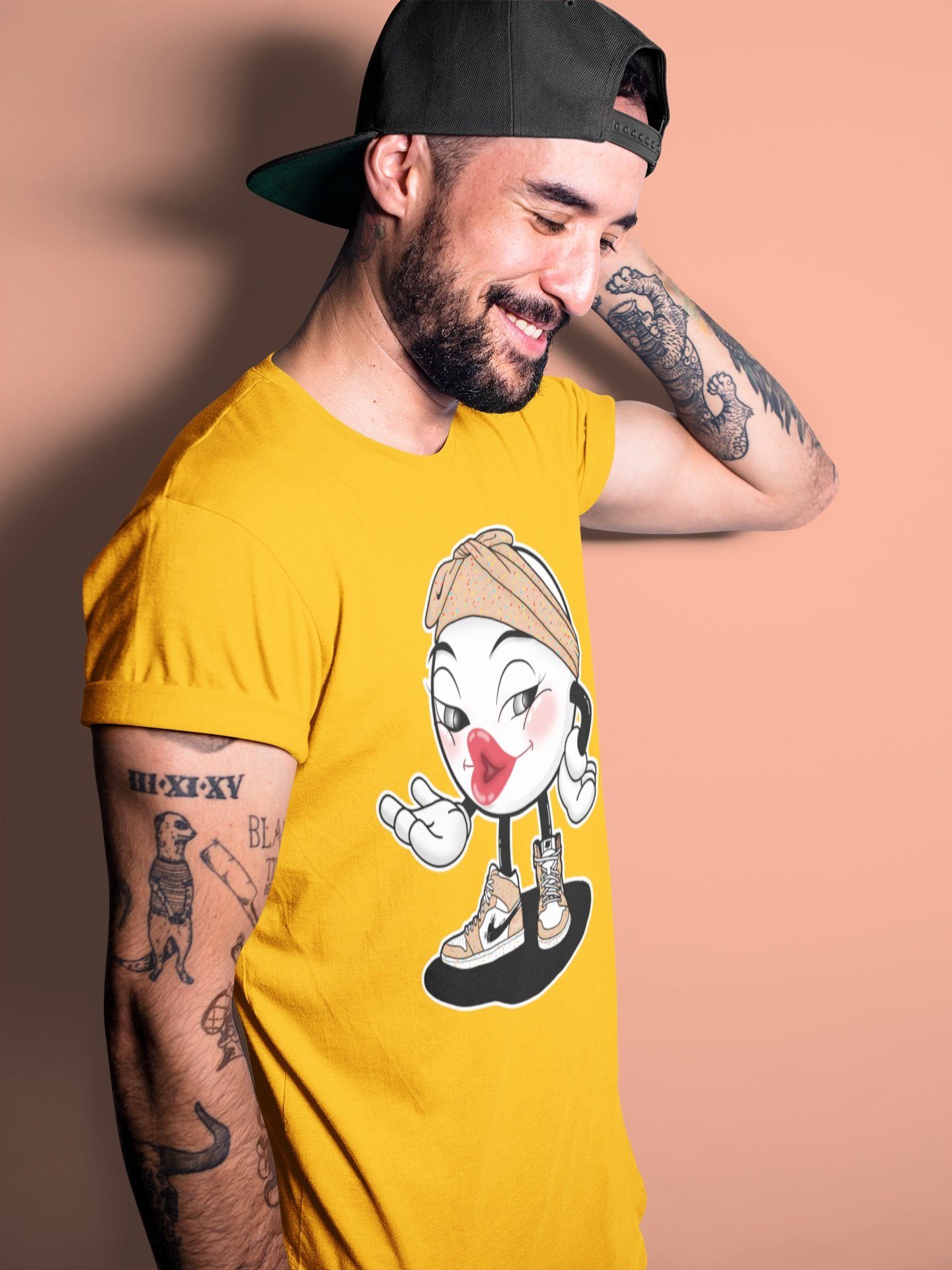 Sexy Chu Unisex Tops - Air Jordan 1 Brushstroke