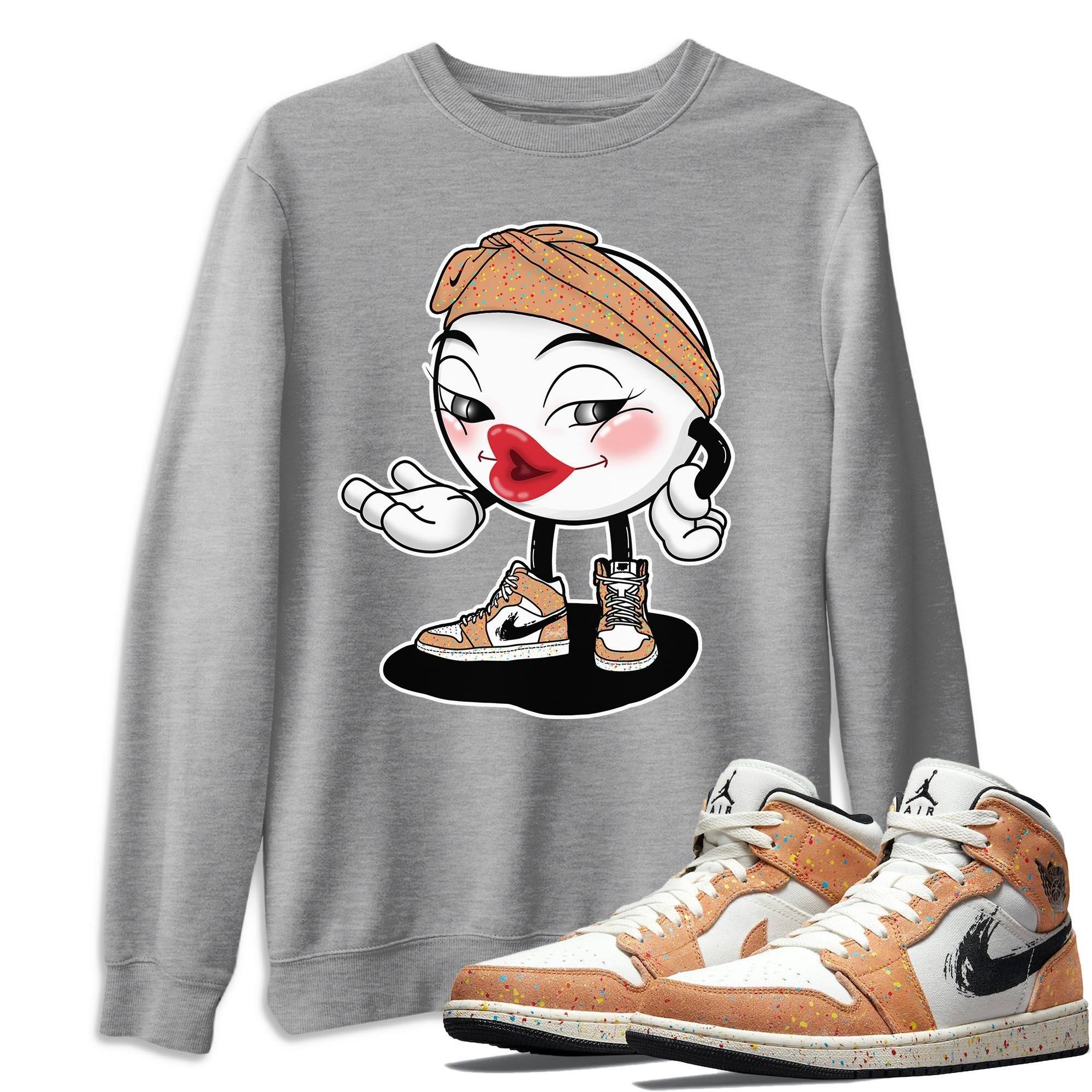 Sexy Chu Unisex Tops - Air Jordan 1 Brushstroke