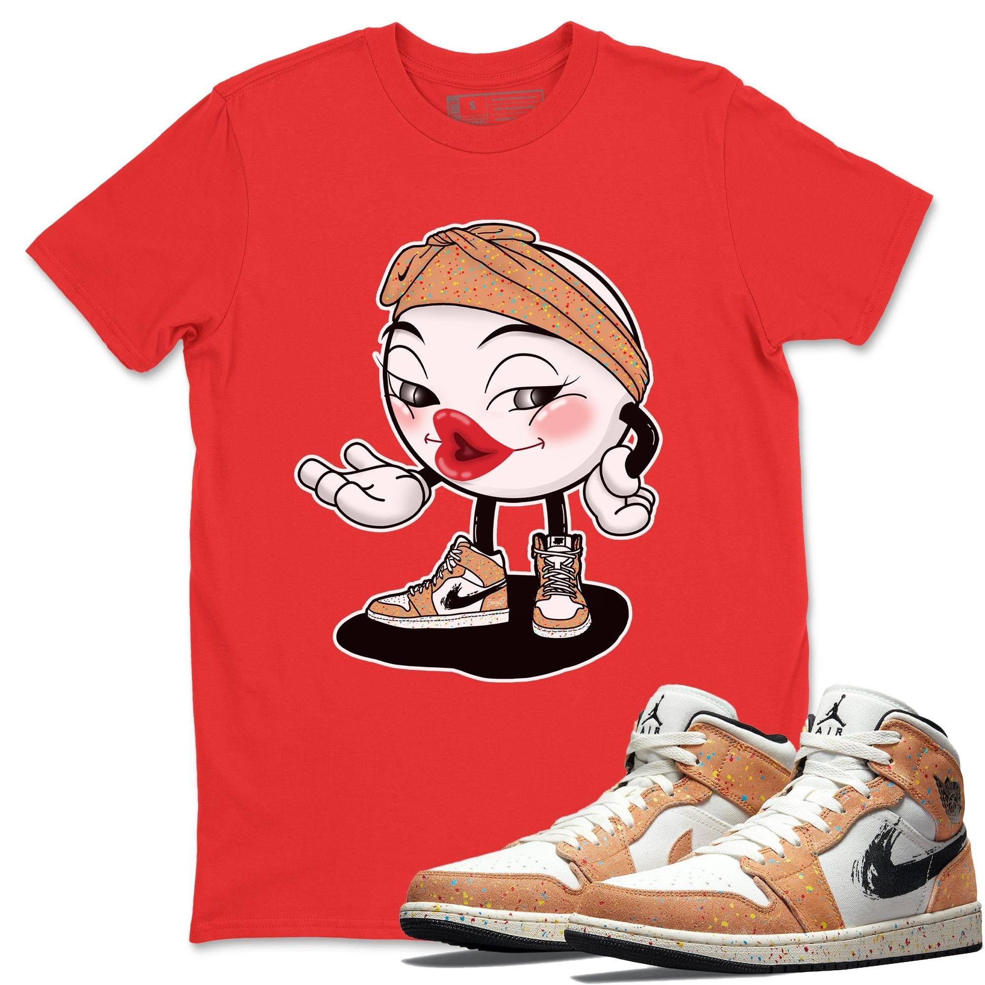 Sexy Chu Unisex Tops - Air Jordan 1 Brushstroke