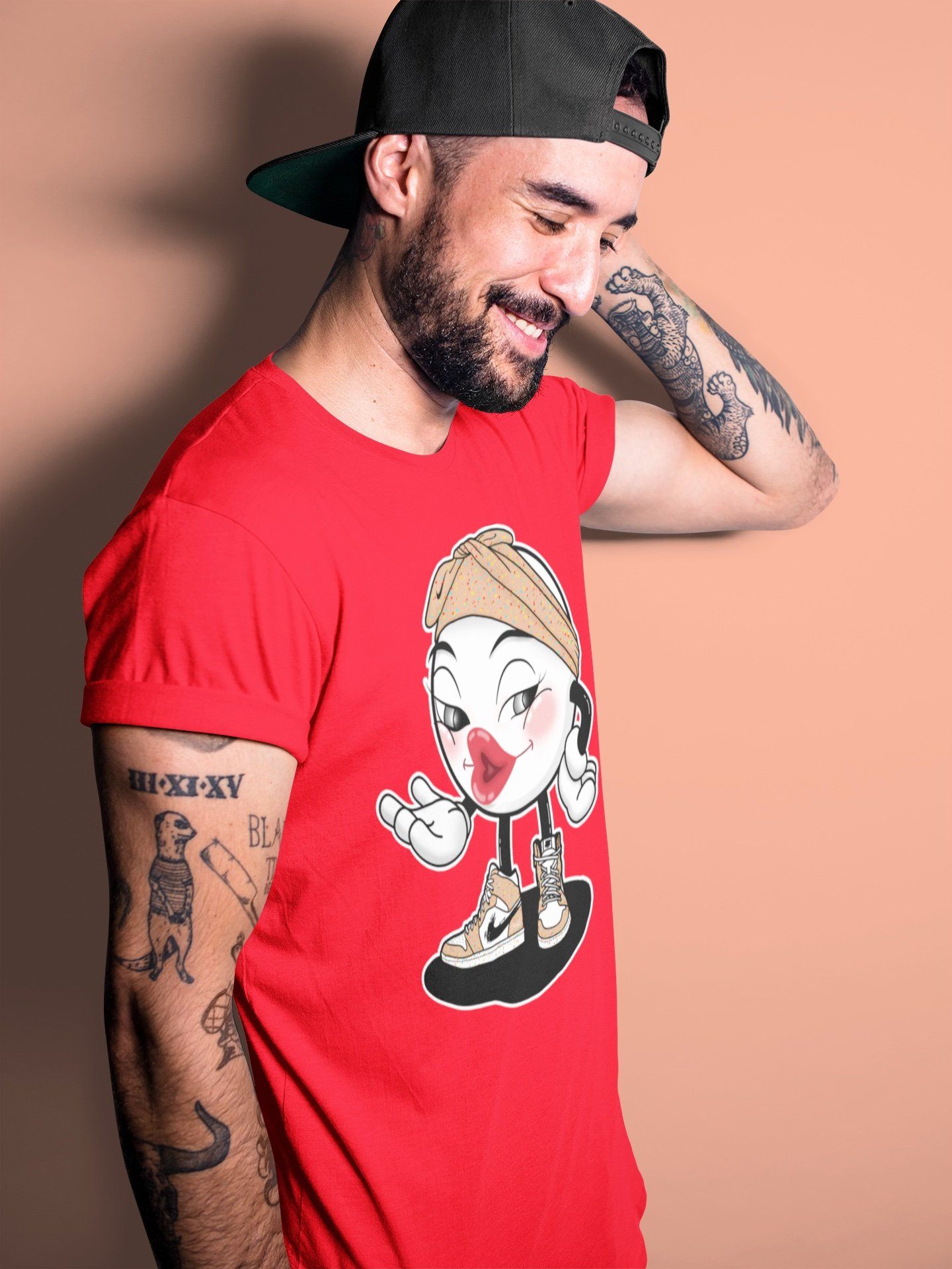 Sexy Chu Unisex Tops - Air Jordan 1 Brushstroke