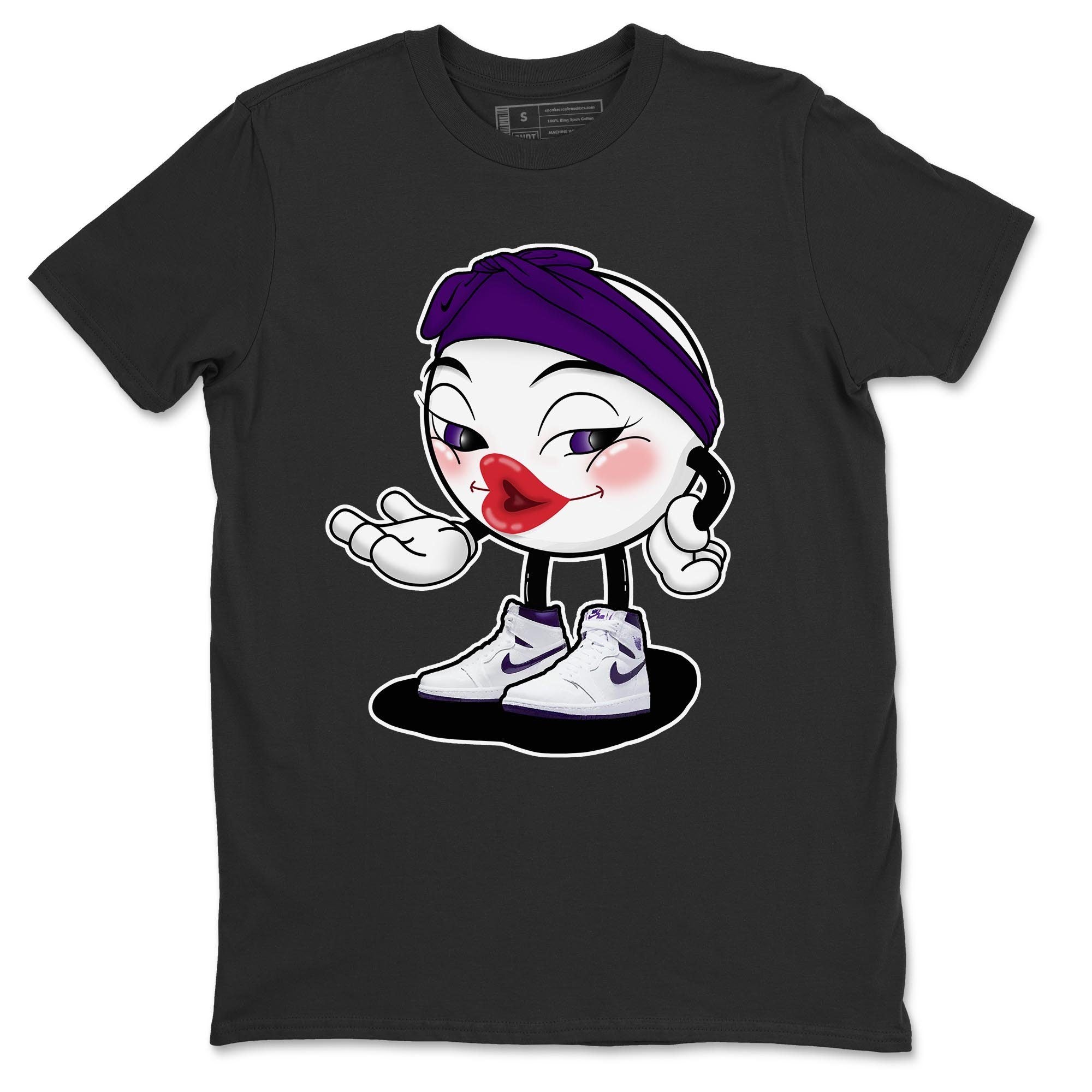 Sexy Chu Unisex Tops - Air Jordan 1 WMNS Court Purple