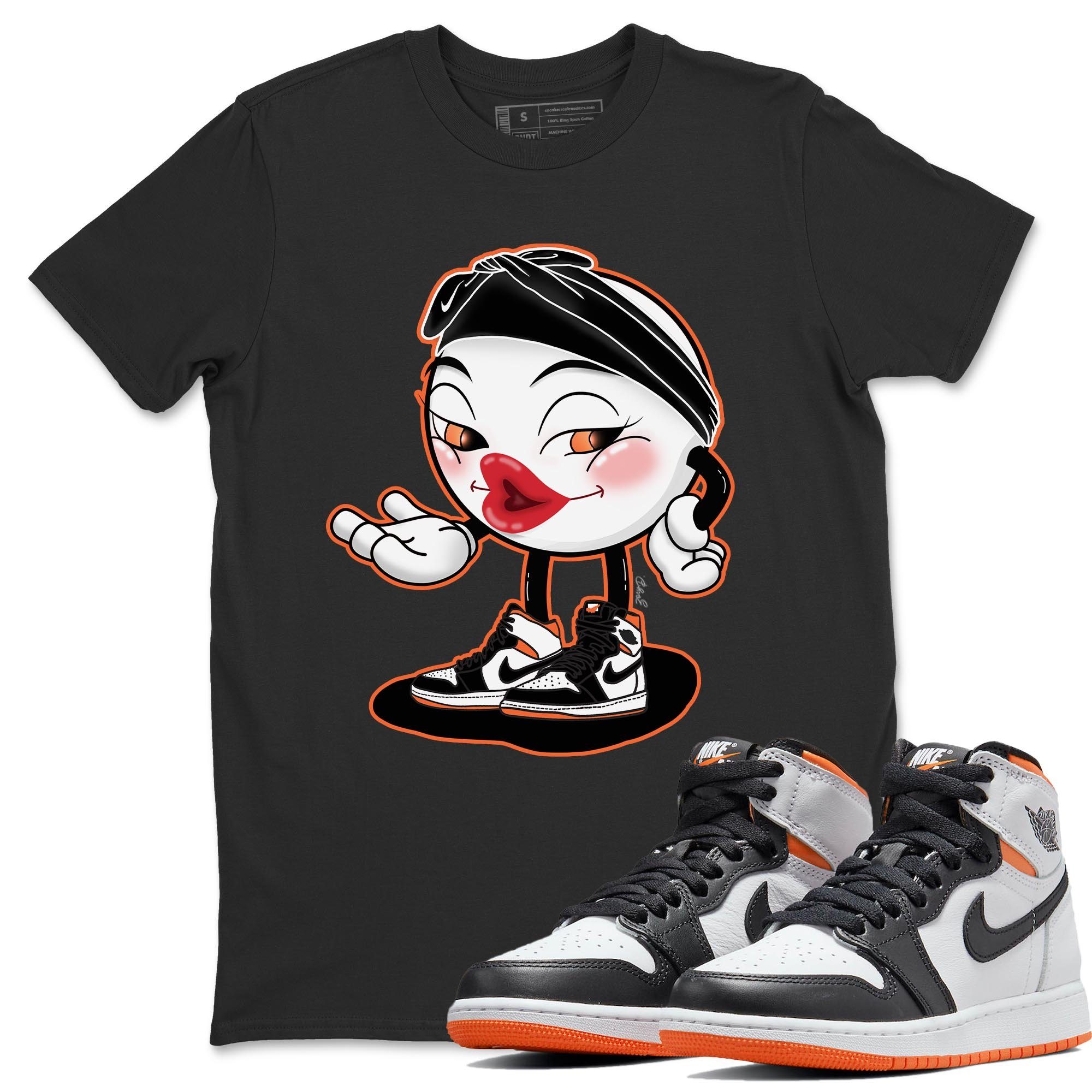Sexy Chu Unisex Tops - Air Jordan 1 Electro Orange