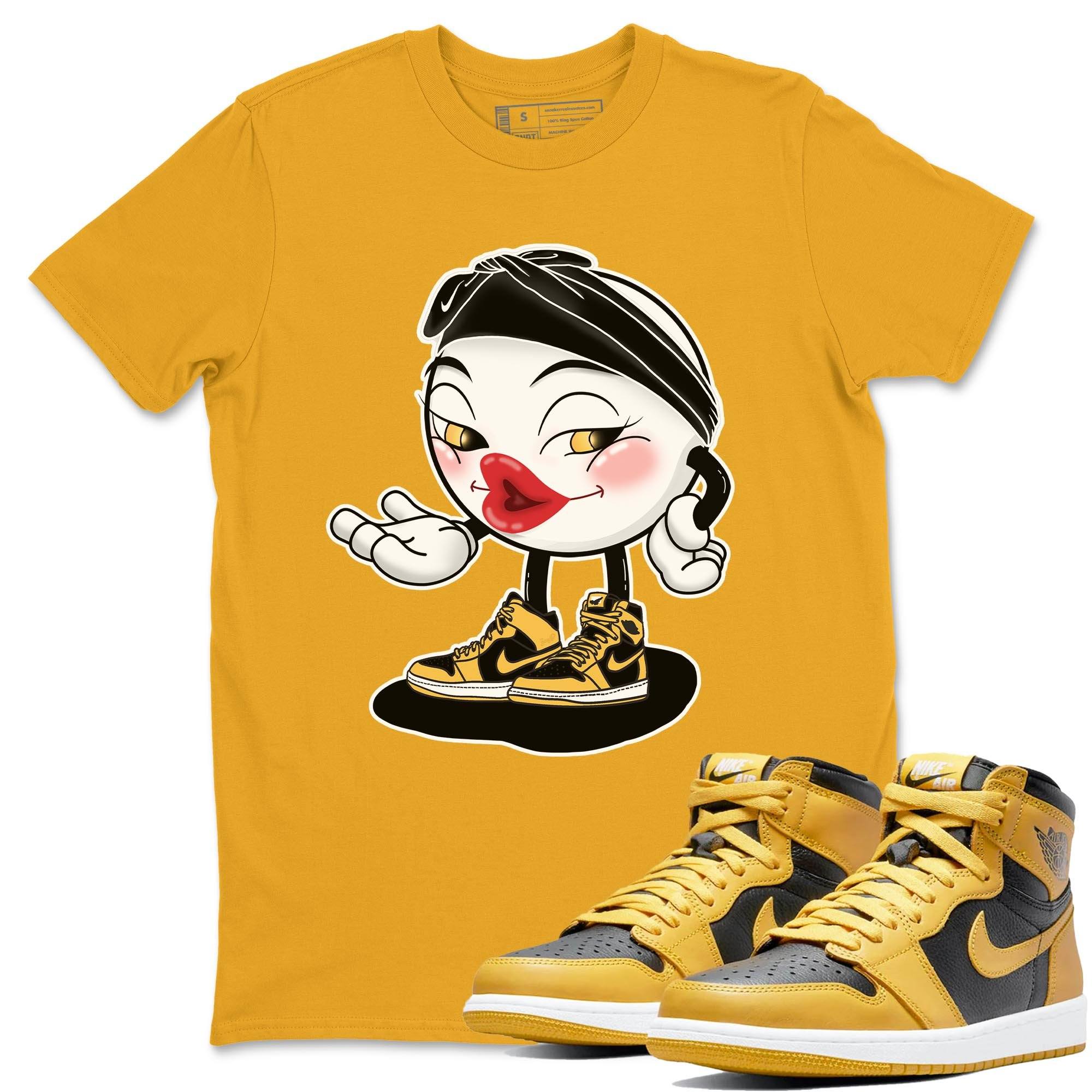 Sexy Chu Unisex Tops - Air Jordan 1 Pollen
