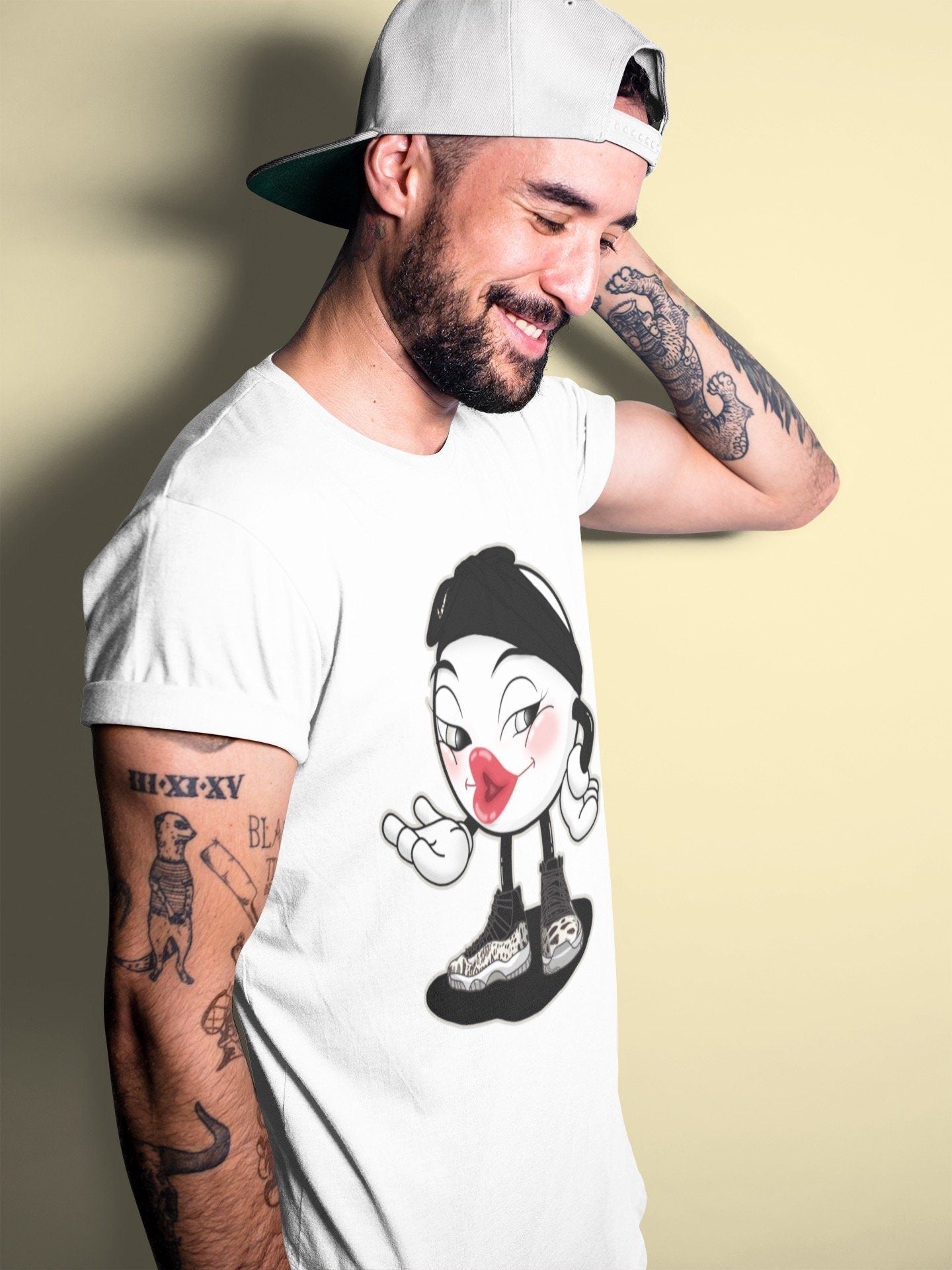 Sexy Chu Unisex Tops - Air Jordan 11 Animal Instinct