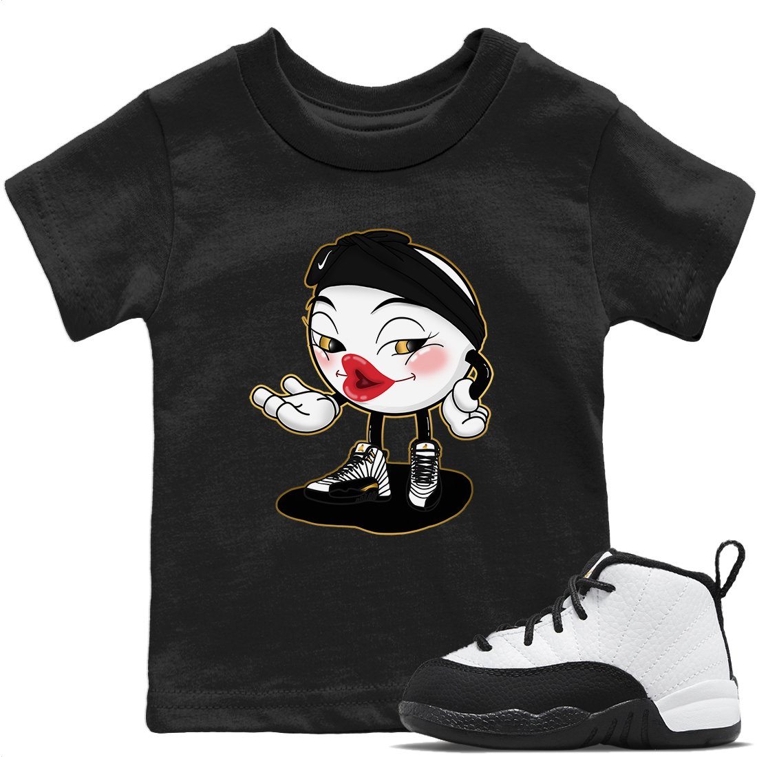 Sexy Chu Kids Tops - Air Jordan 12 Royalty
