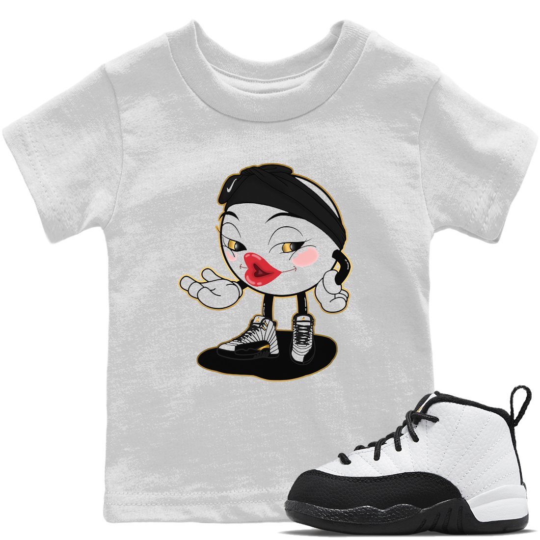 Sexy Chu Kids Tops - Air Jordan 12 Royalty