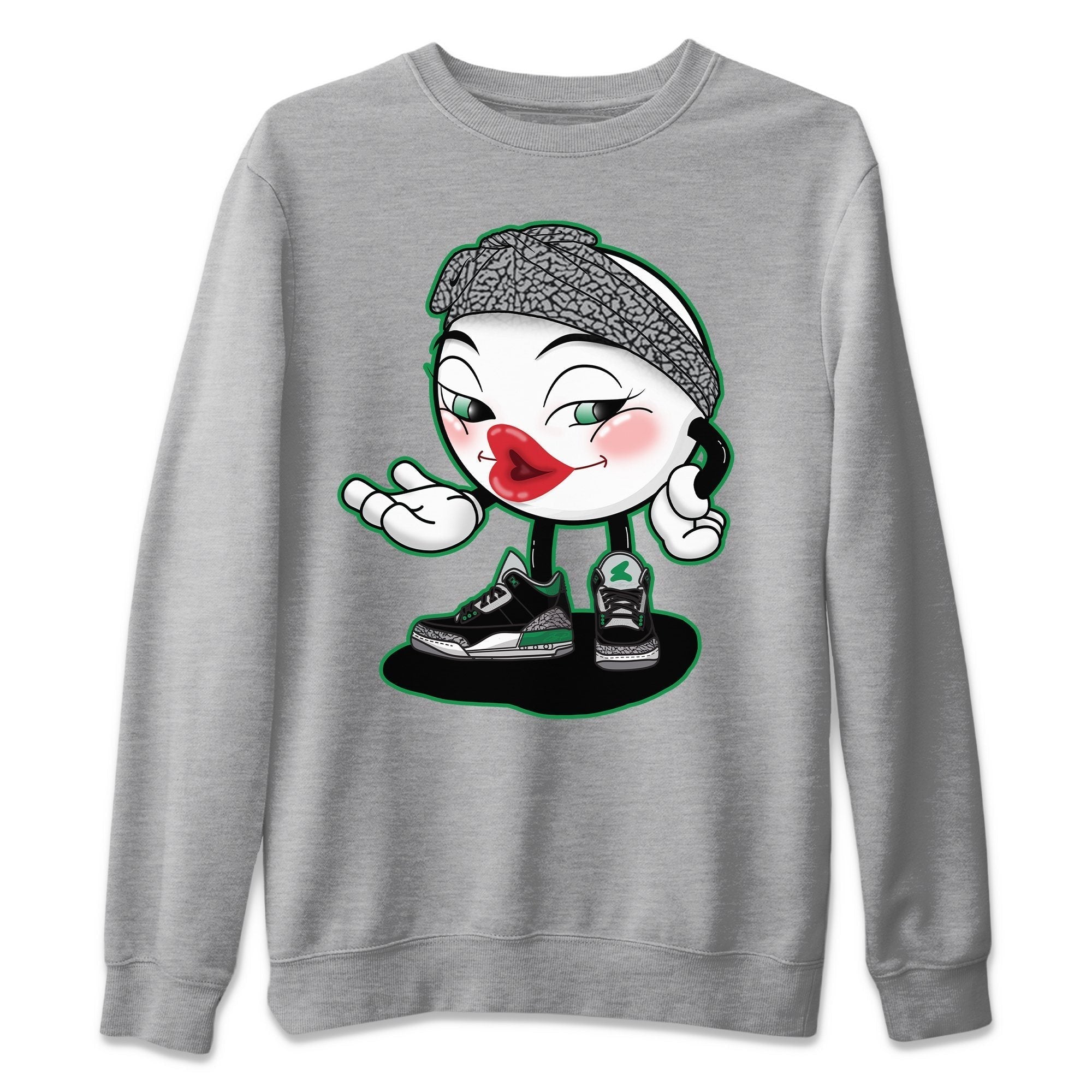 Sexy Chu Unisex Tops - Air Jordan 3 Pine Green