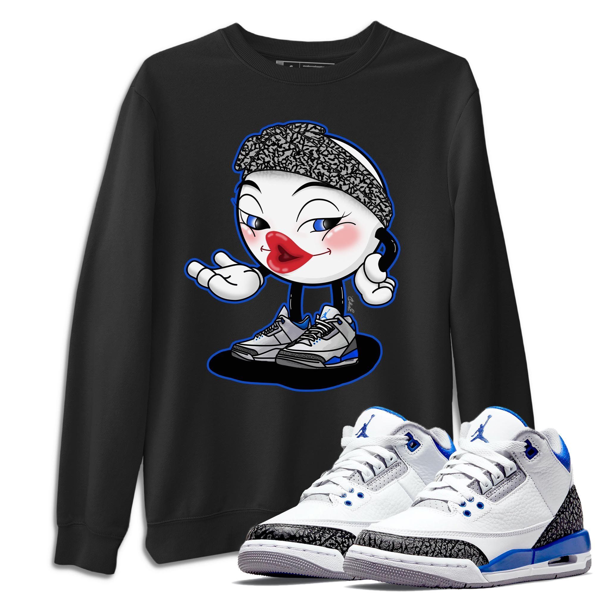 Sexy Chu Unisex Tops - Air Jordan 3 Racer Blue