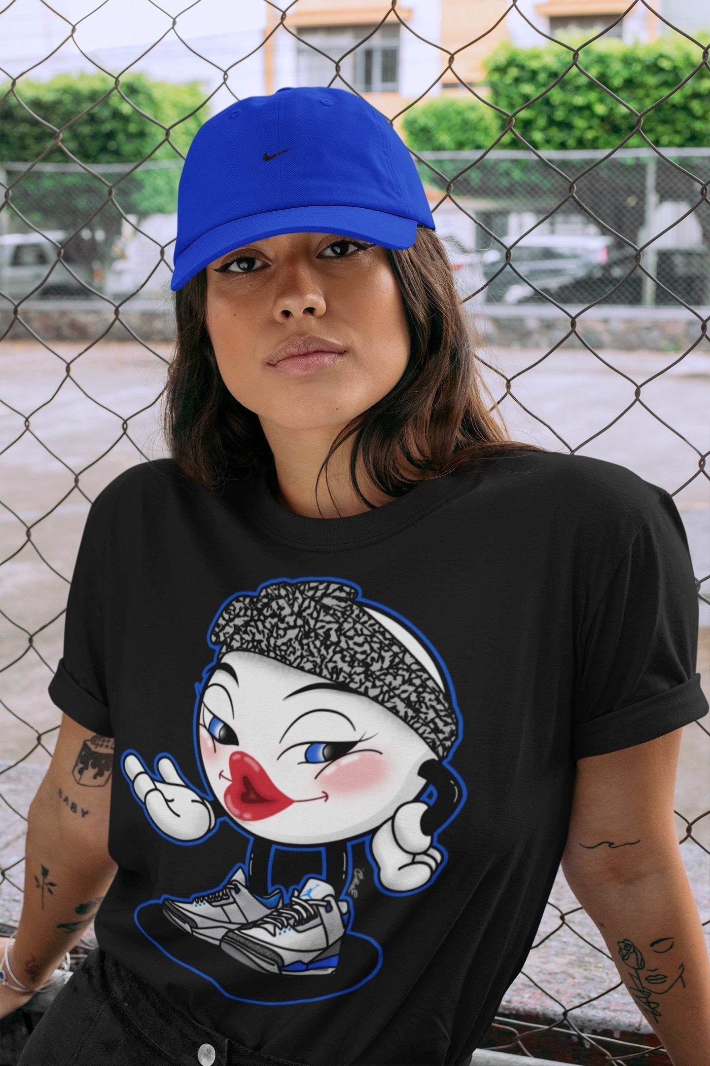 Sexy Chu Unisex Tops - Air Jordan 3 Racer Blue