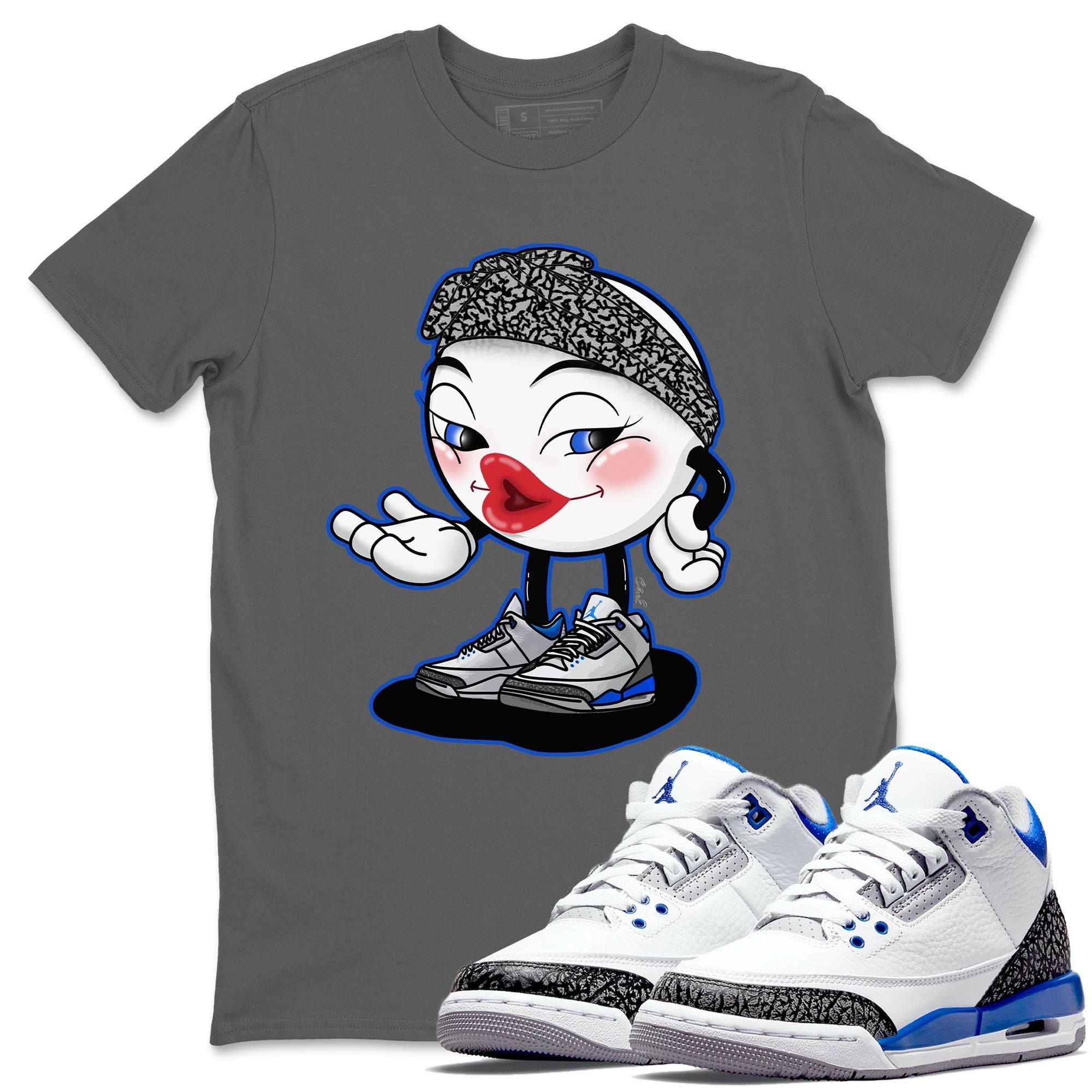 Sexy Chu Unisex Tops - Air Jordan 3 Racer Blue