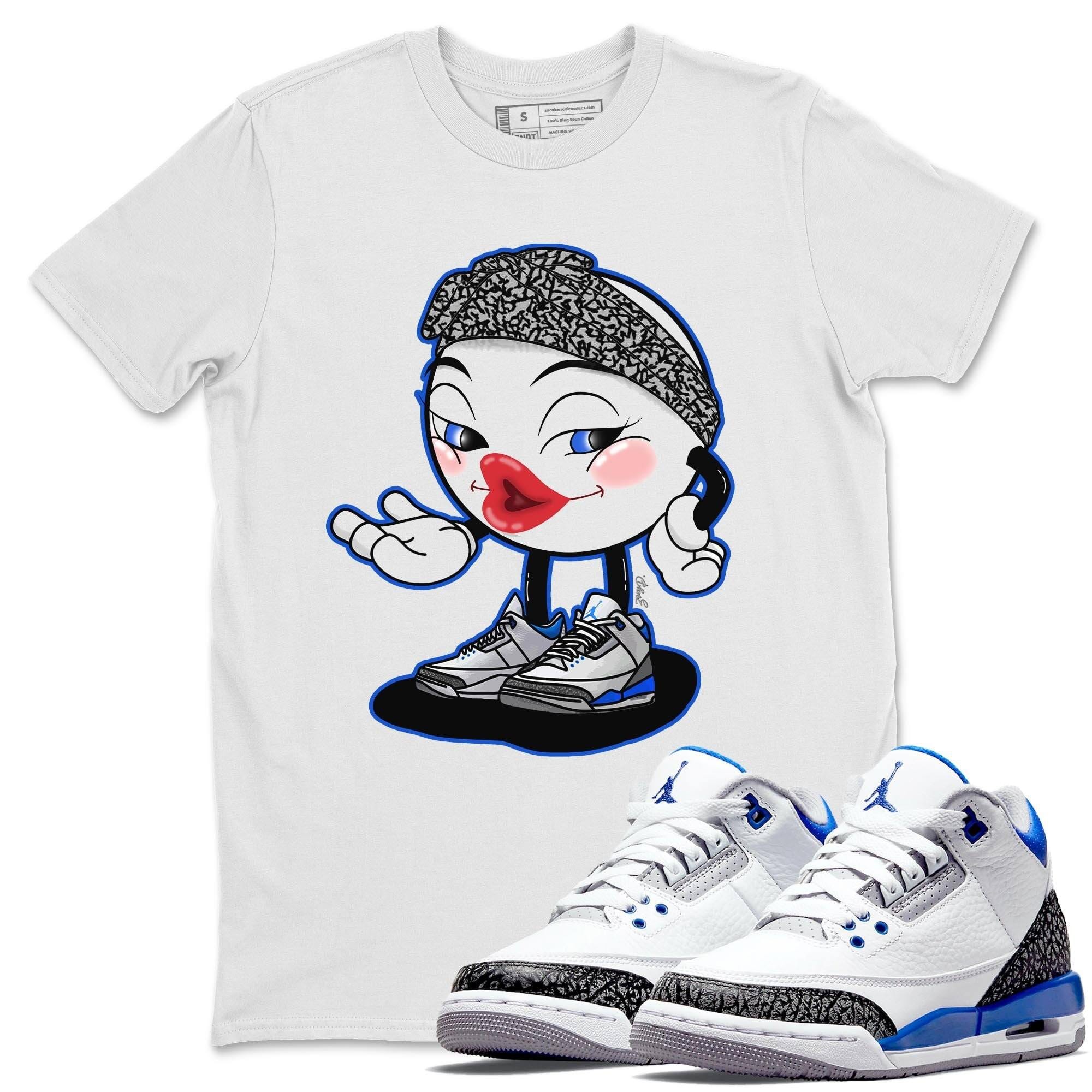 Sexy Chu Unisex Tops - Air Jordan 3 Racer Blue