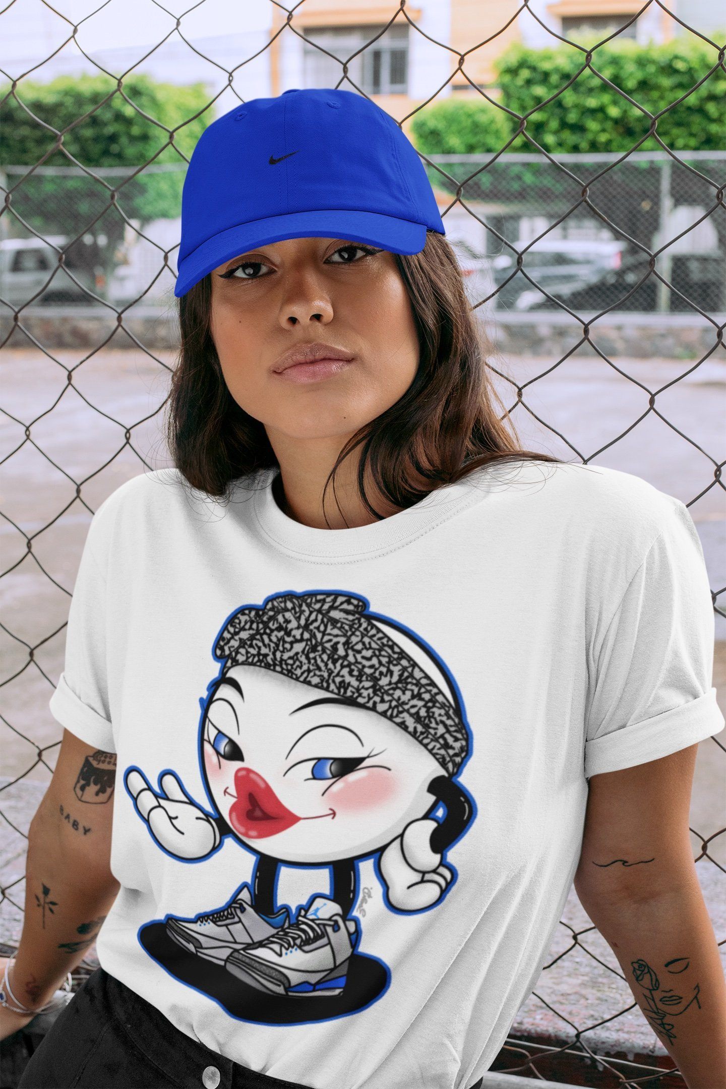 Sexy Chu Unisex Tops - Air Jordan 3 Racer Blue