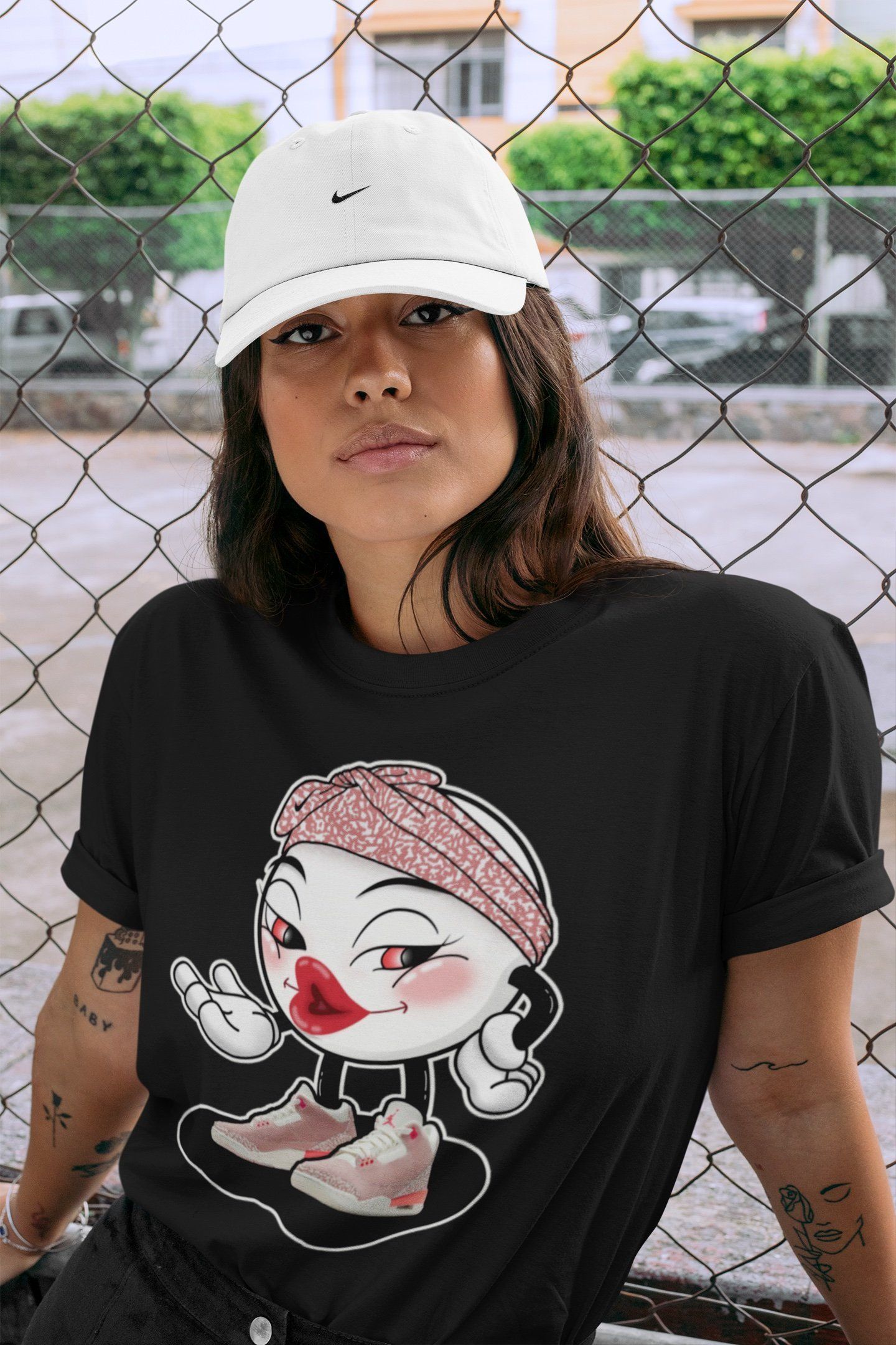 Sexy Chu Unisex Tops - Air Jordan 3 Rust Pink