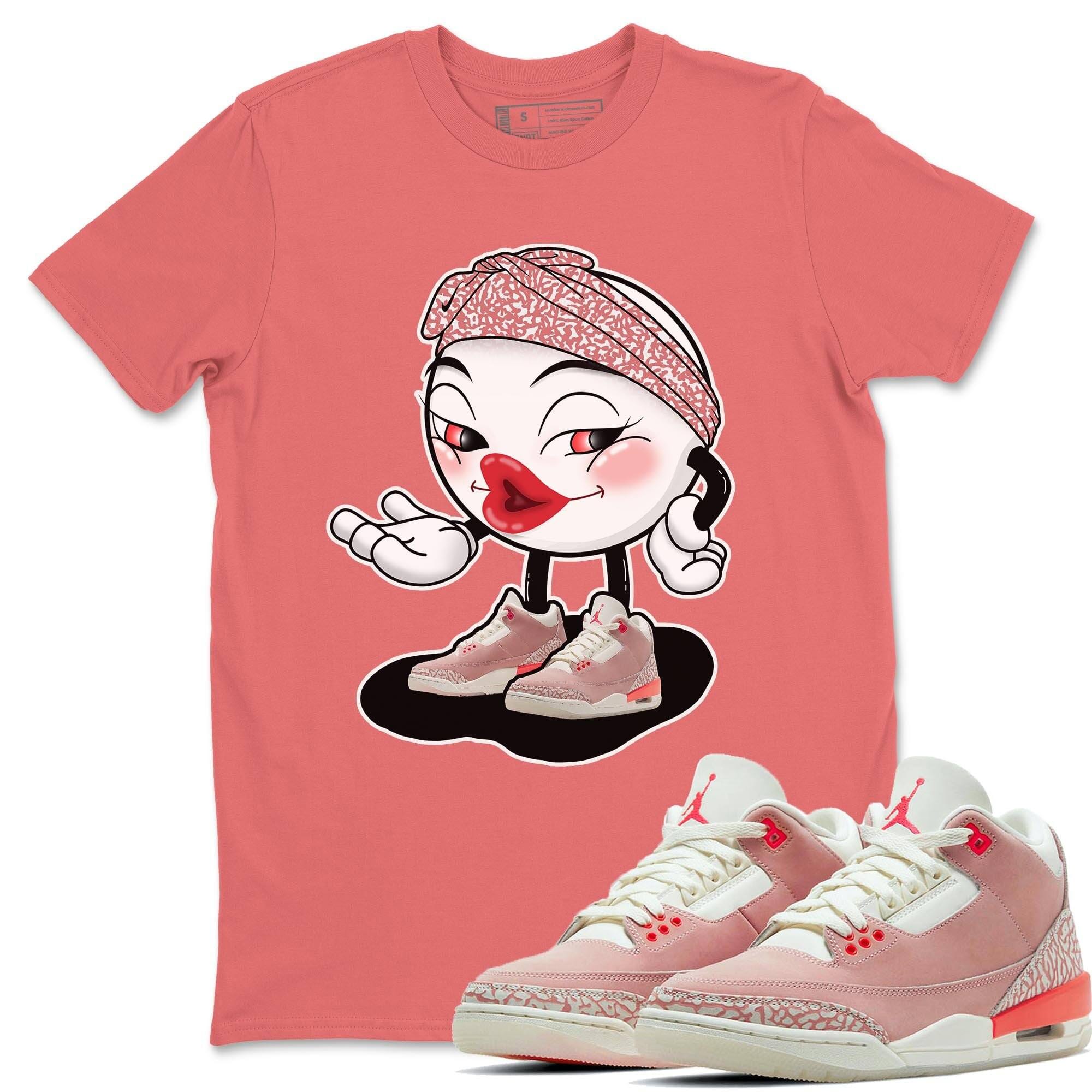 Sexy Chu Unisex Tops - Air Jordan 3 Rust Pink