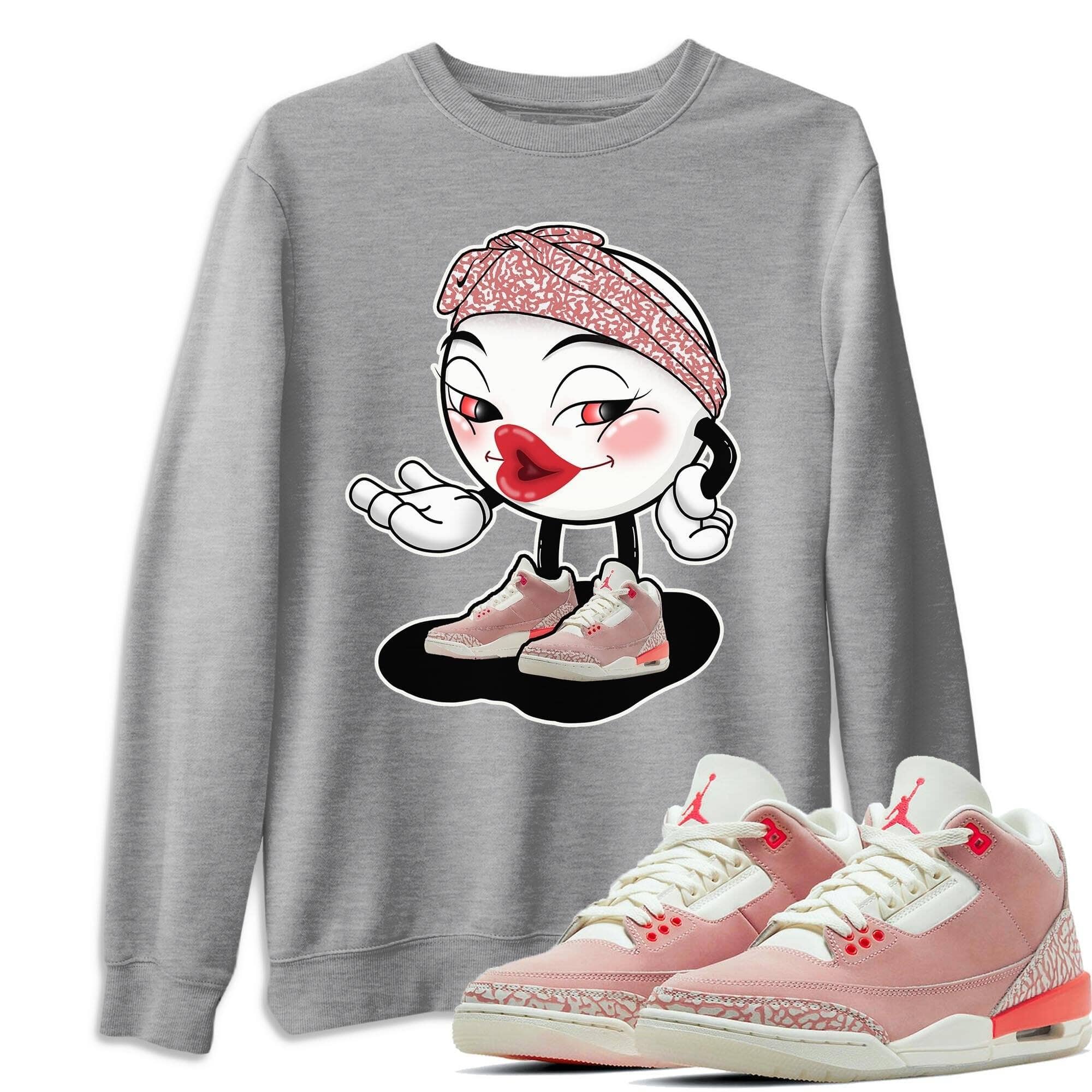Sexy Chu Unisex Tops - Air Jordan 3 Rust Pink