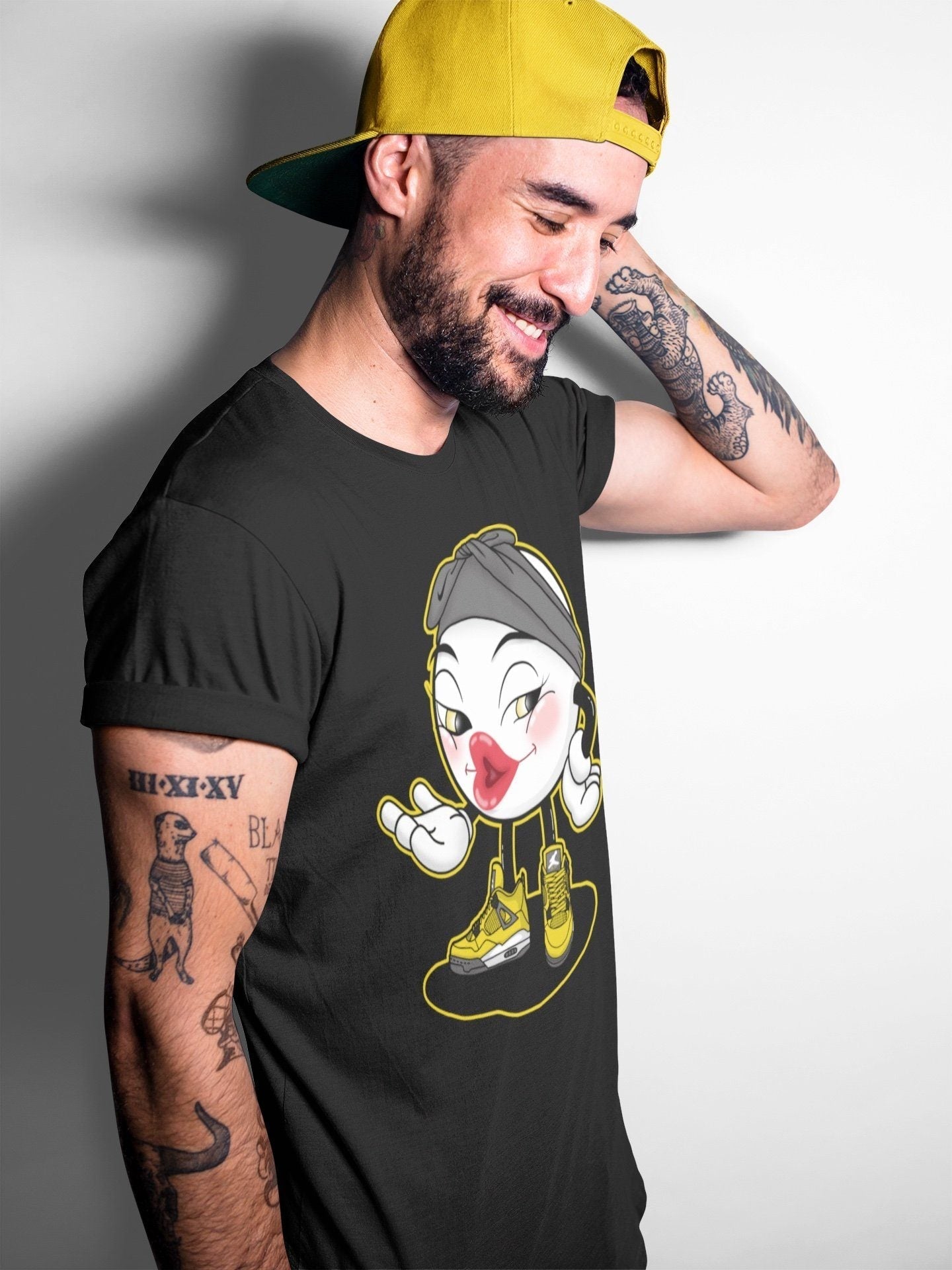 Sexy Chu Unisex Tops - Air Jordan 4 Lightning