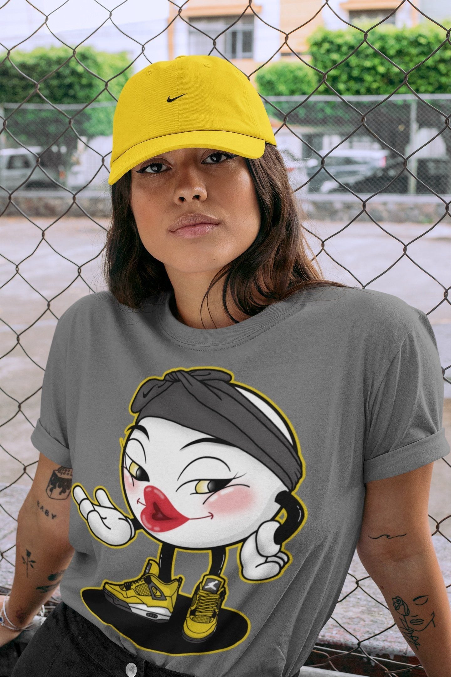Sexy Chu Unisex Tops - Air Jordan 4 Lightning
