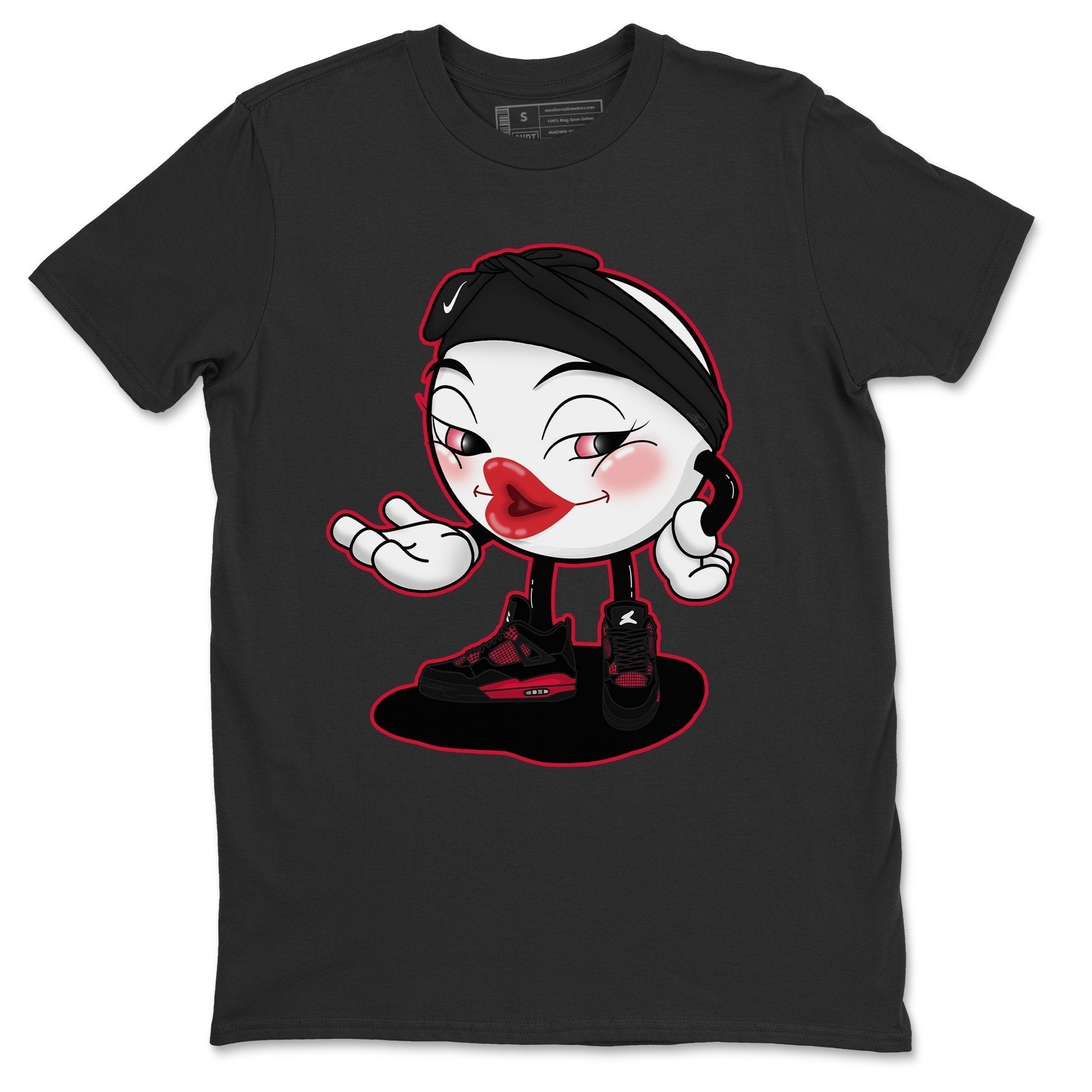 Sexy Chu Unisex Tops - Air Jordan 4 Red Thunder
