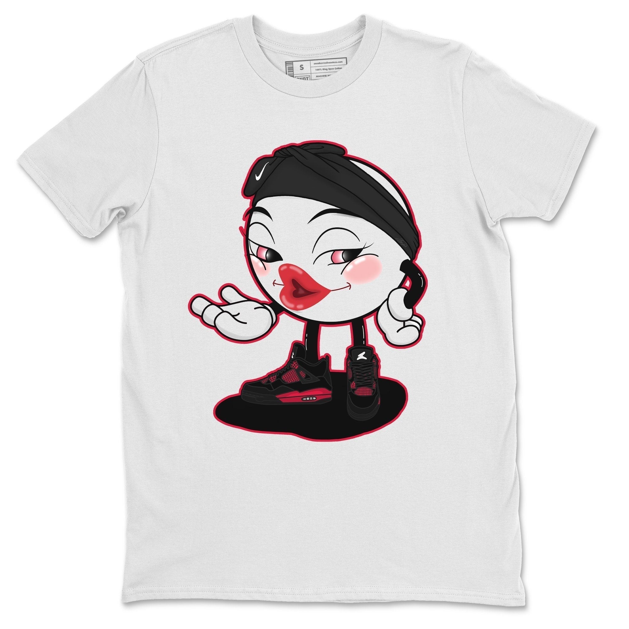 Sexy Chu Unisex Tops - Air Jordan 4 Red Thunder