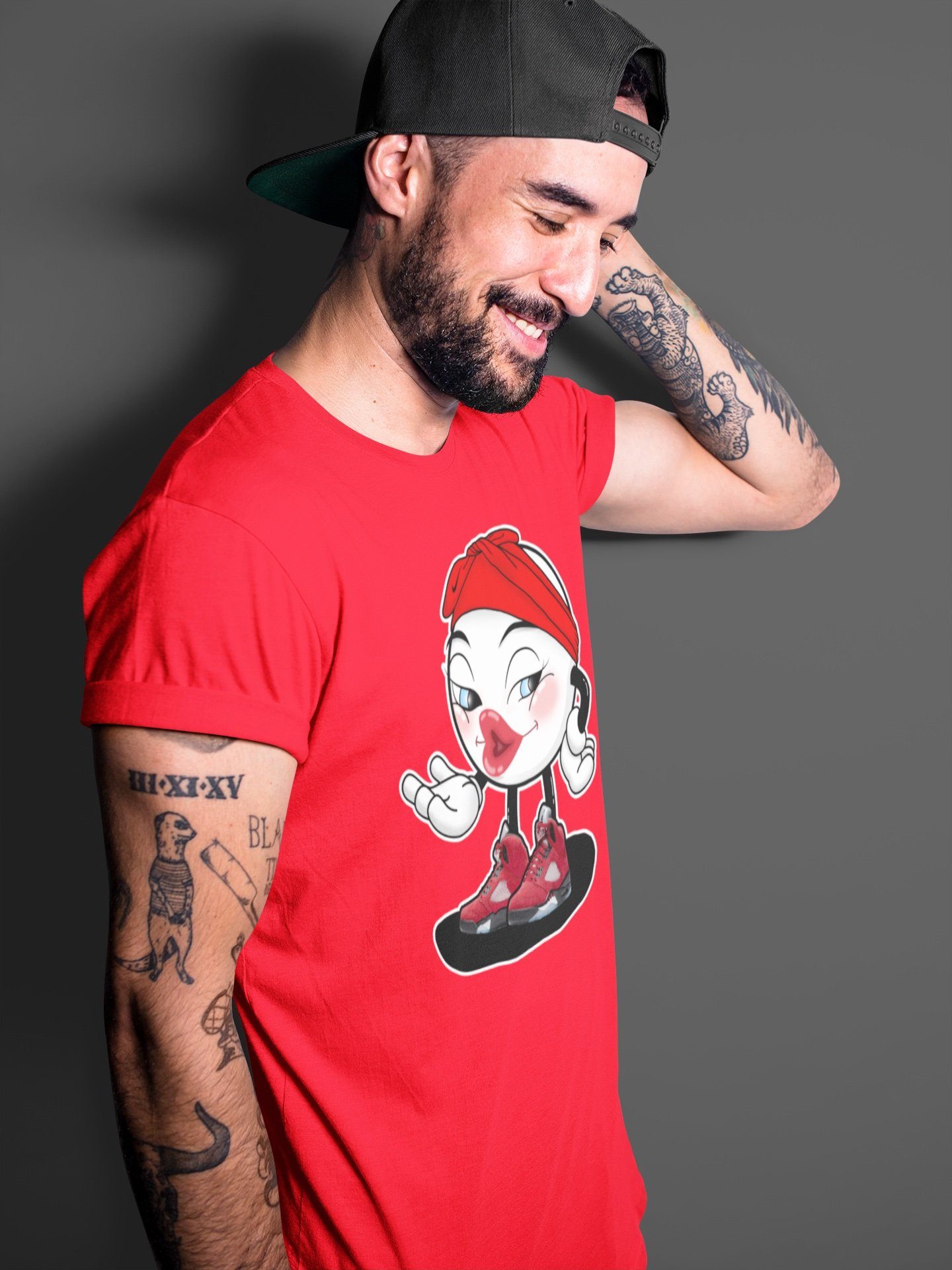 Sexy Chu Unisex Tops - Air Jordan 5 Raging Bull