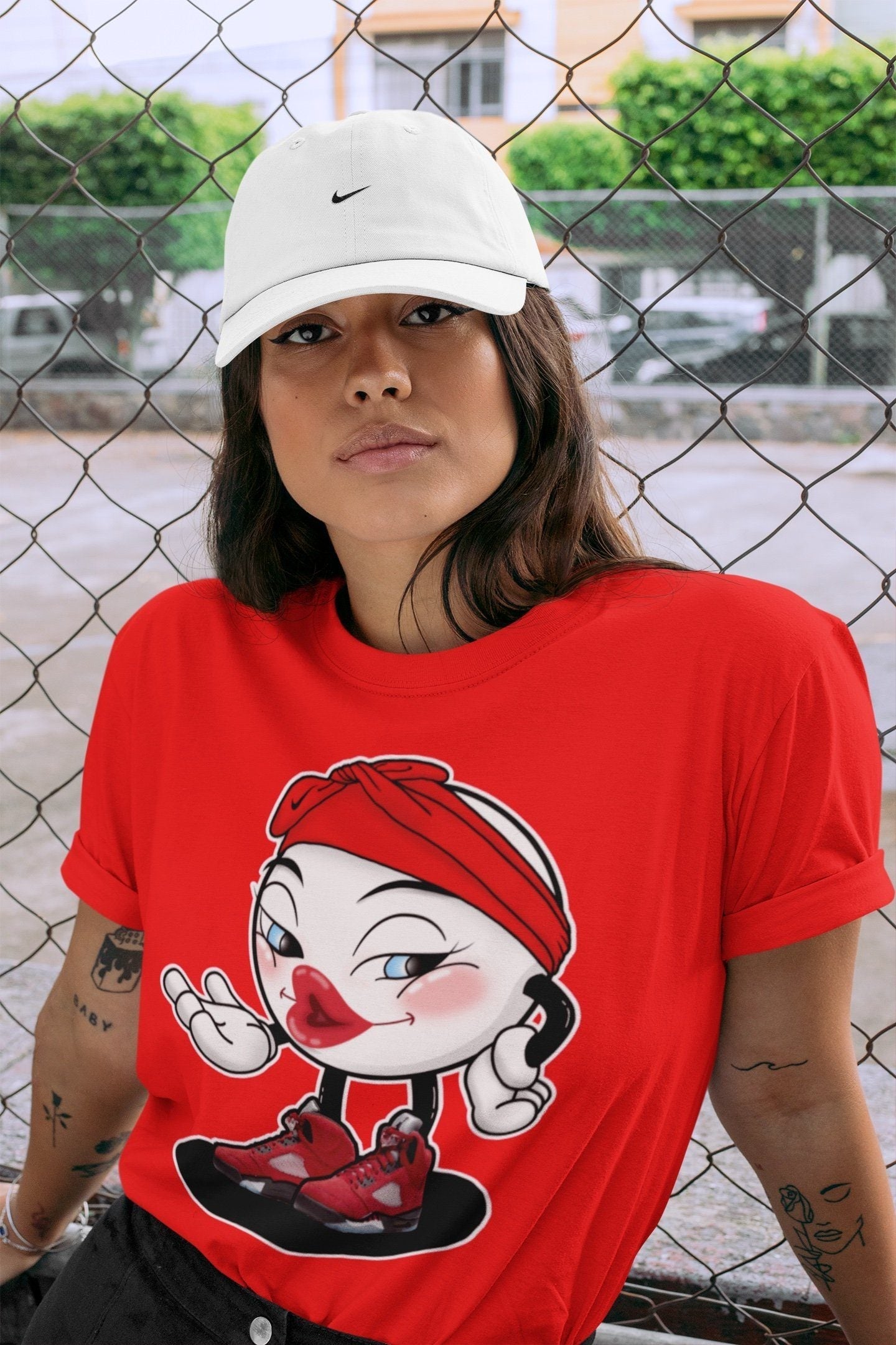 Sexy Chu Unisex Tops - Air Jordan 5 Raging Bull
