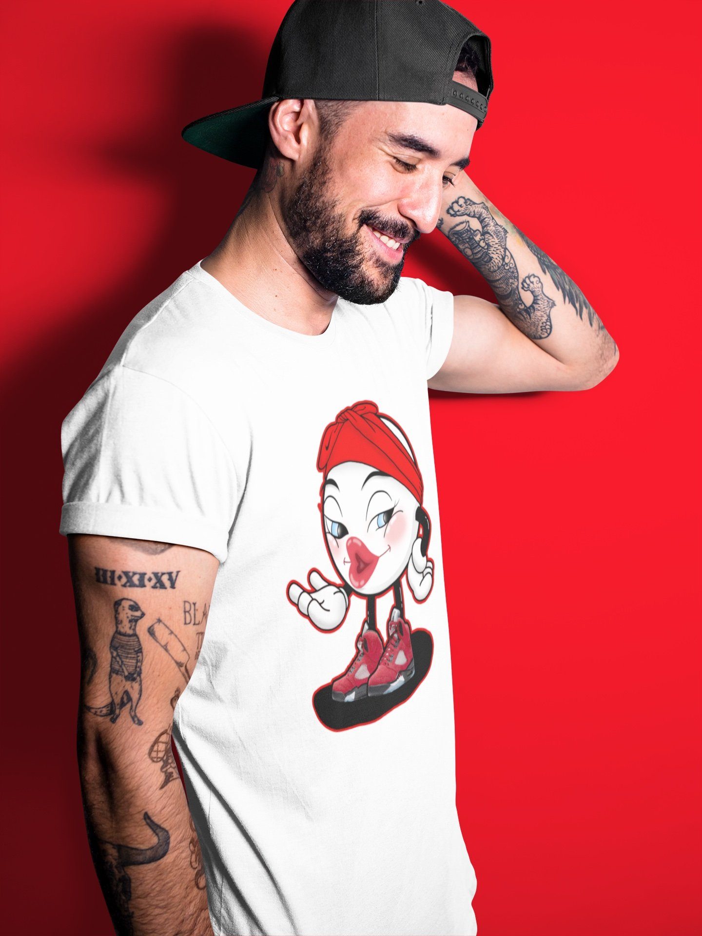 Sexy Chu Unisex Tops - Air Jordan 5 Raging Bull